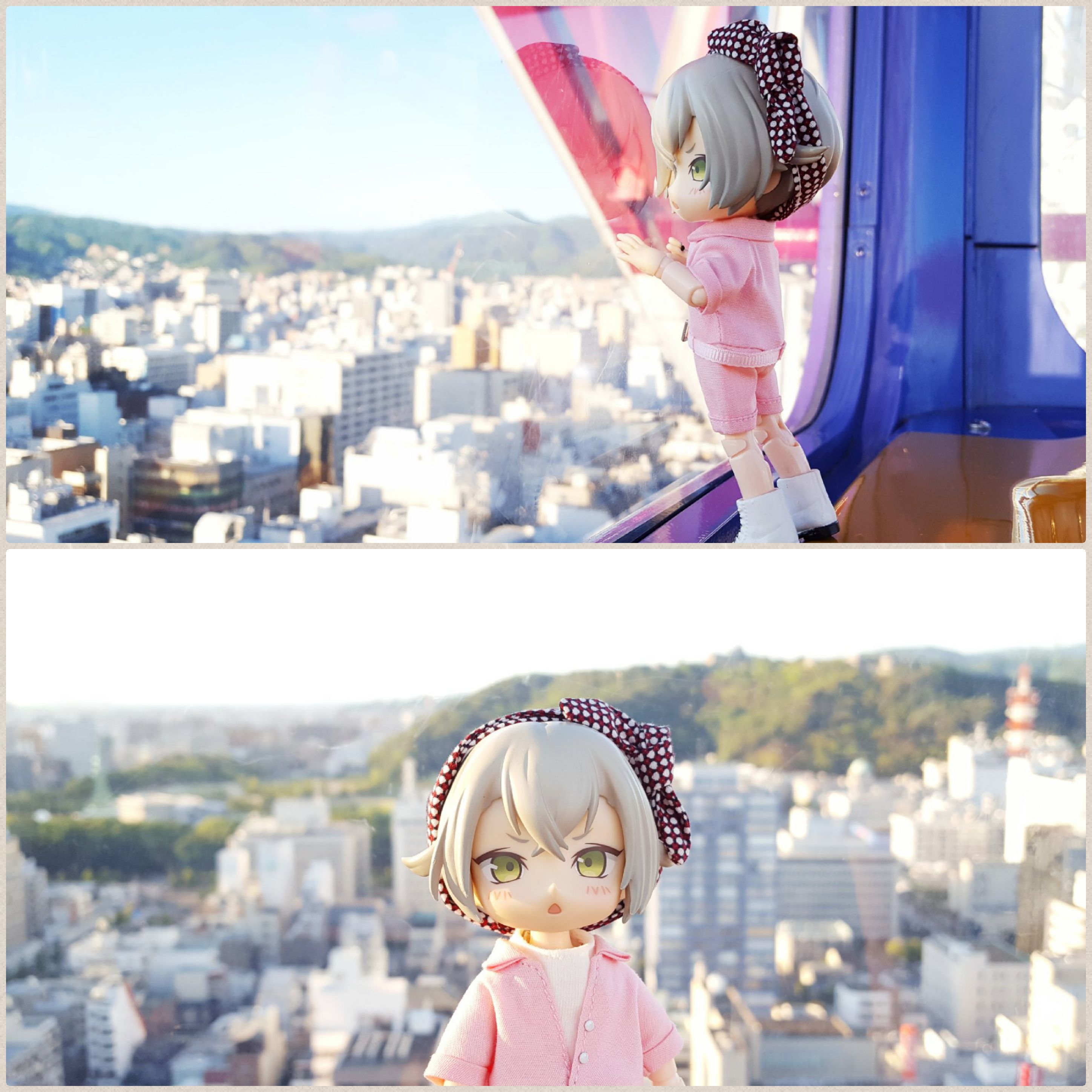 美しい街並み,癒しの時間,観光旅行でドールと記念撮影,刀剣乱舞蛍丸