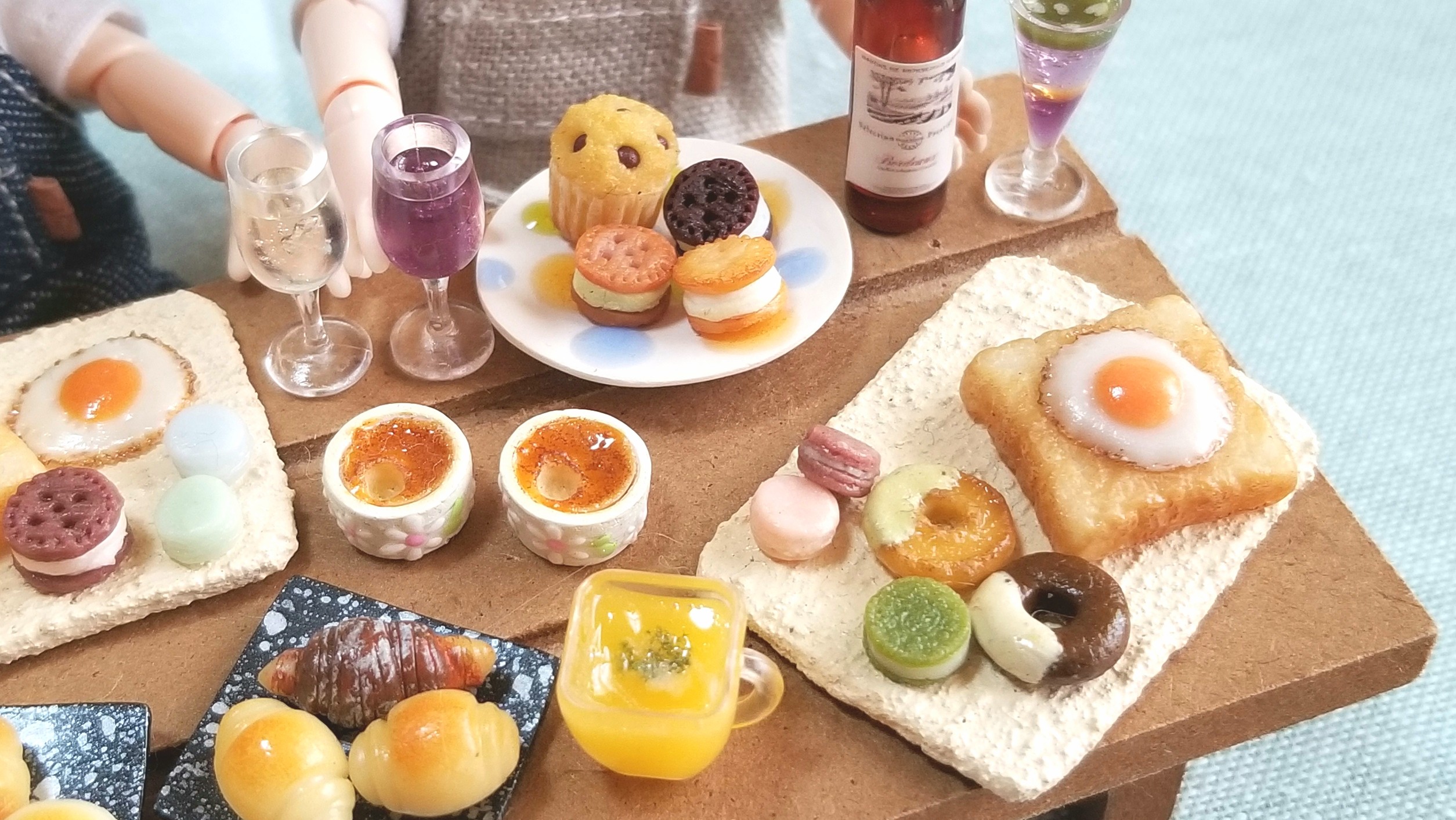ミニチュアフード,フェイク,ドール用小物,オビツろいど,食玩