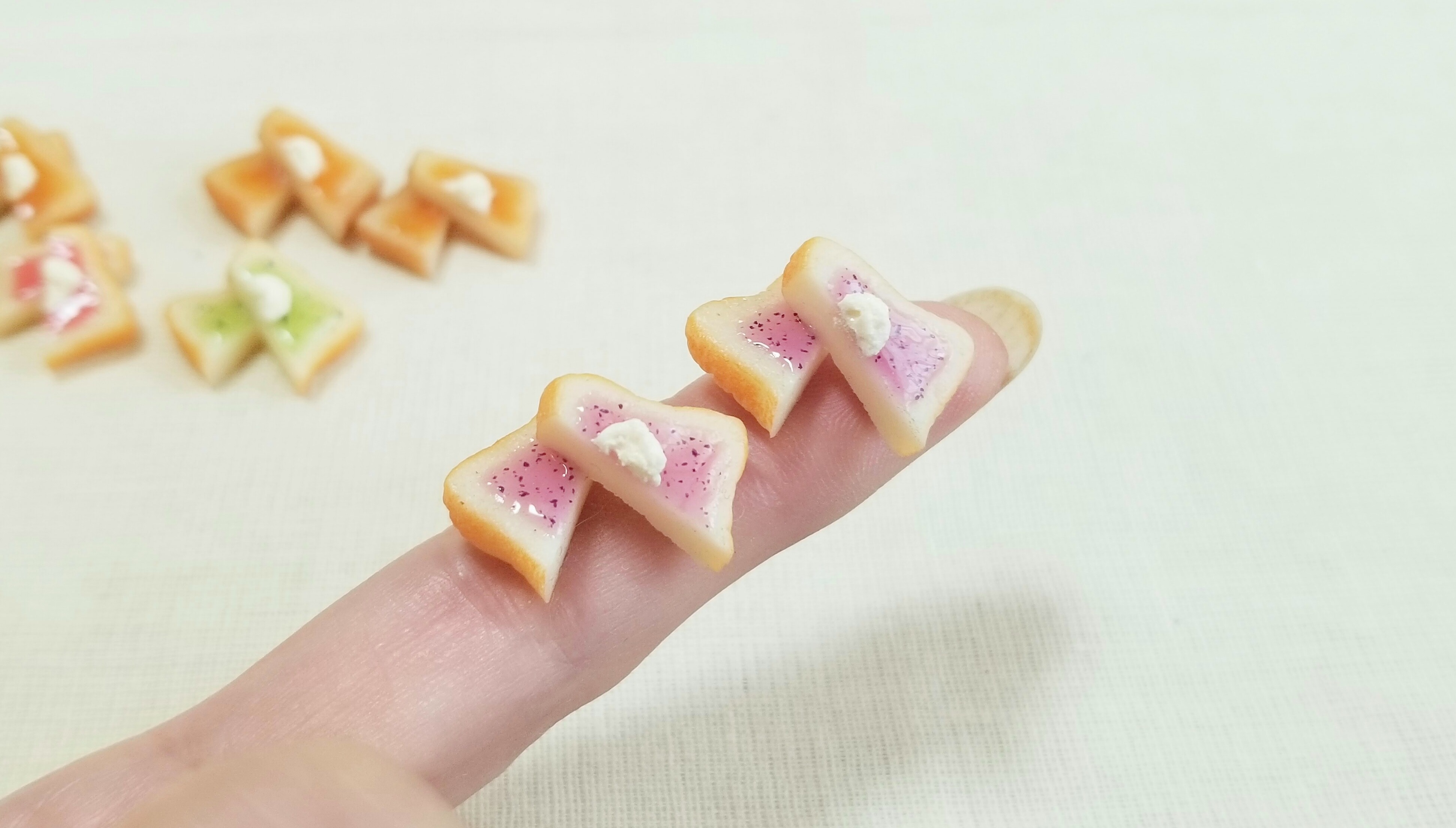 ミニチュアフェイクフードかわいい食品サンプル自作アート小さな世界