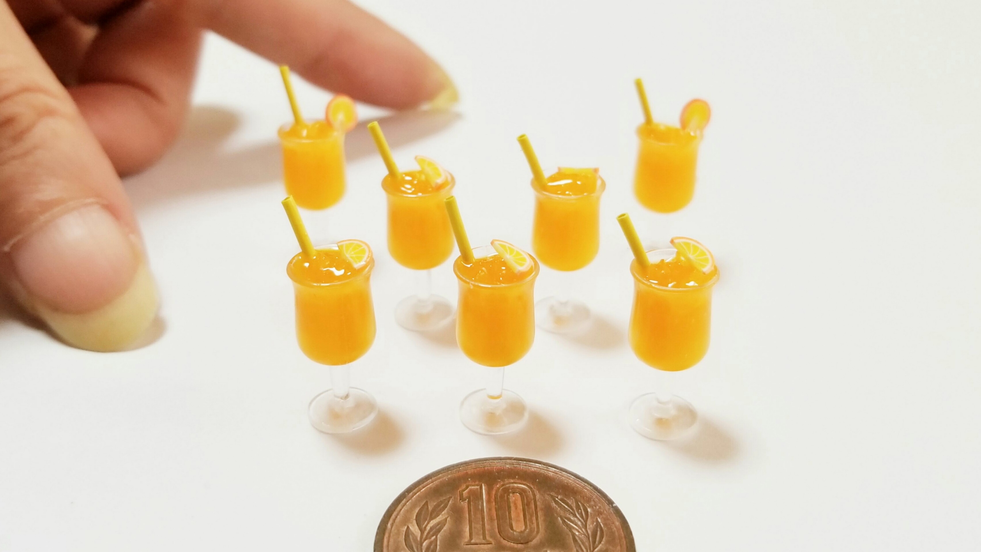 ミニチュアかわいいドール用品小物サイズ飲み物ジュース人気おすすめ