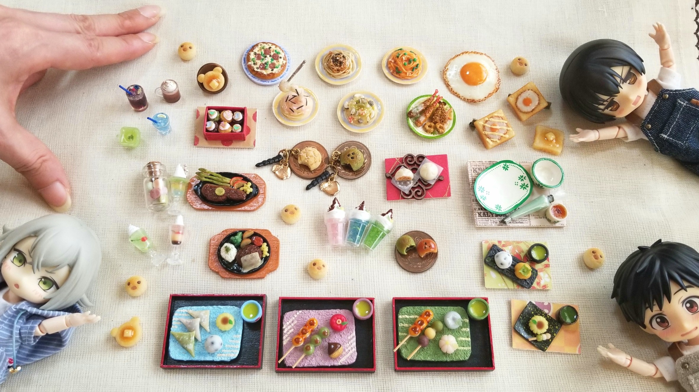 ミニチュアフード,美味しそう,可愛い,オビツろいど,食品サンプル