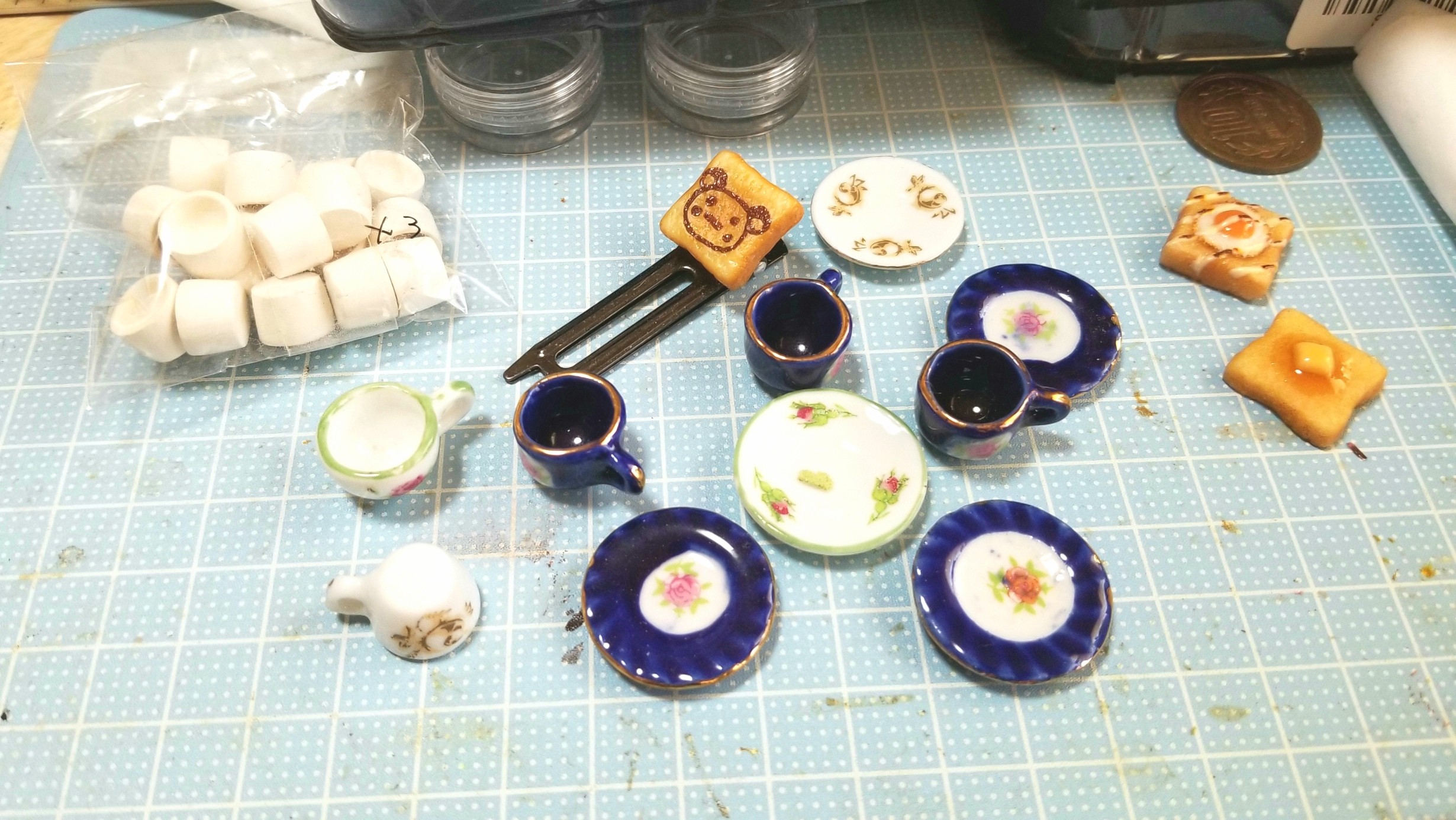 ミニチュアフード,ドール用品小物おもちゃ,飲み物,作り方,レジン作業
