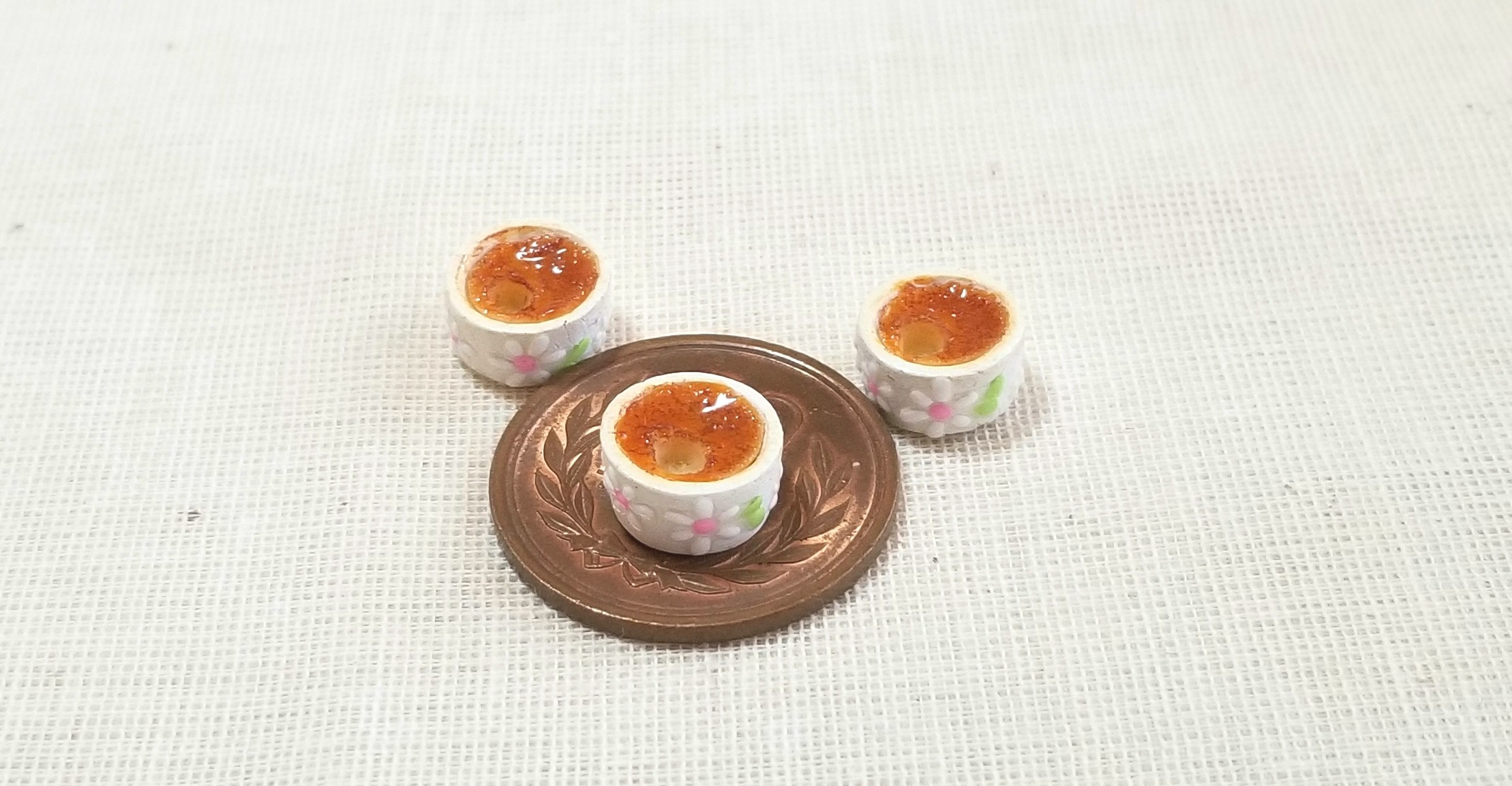クレームブリュレ,ココット,ミニチュア,シルバニア,オビツろいど