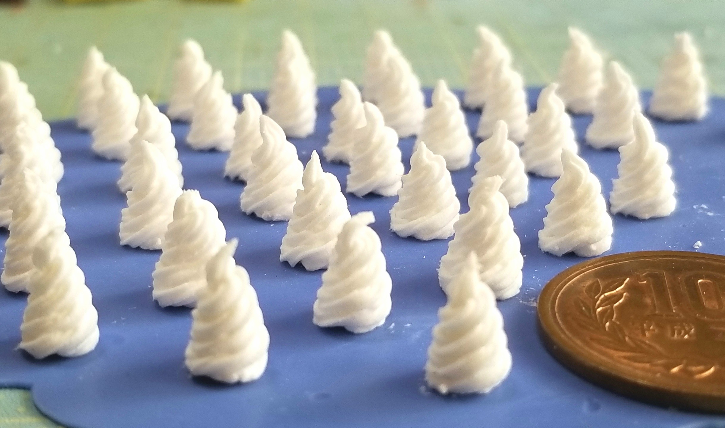 生クリーム,絞り口金,練習,ミニチュア,シルバニア,ねんどろいど