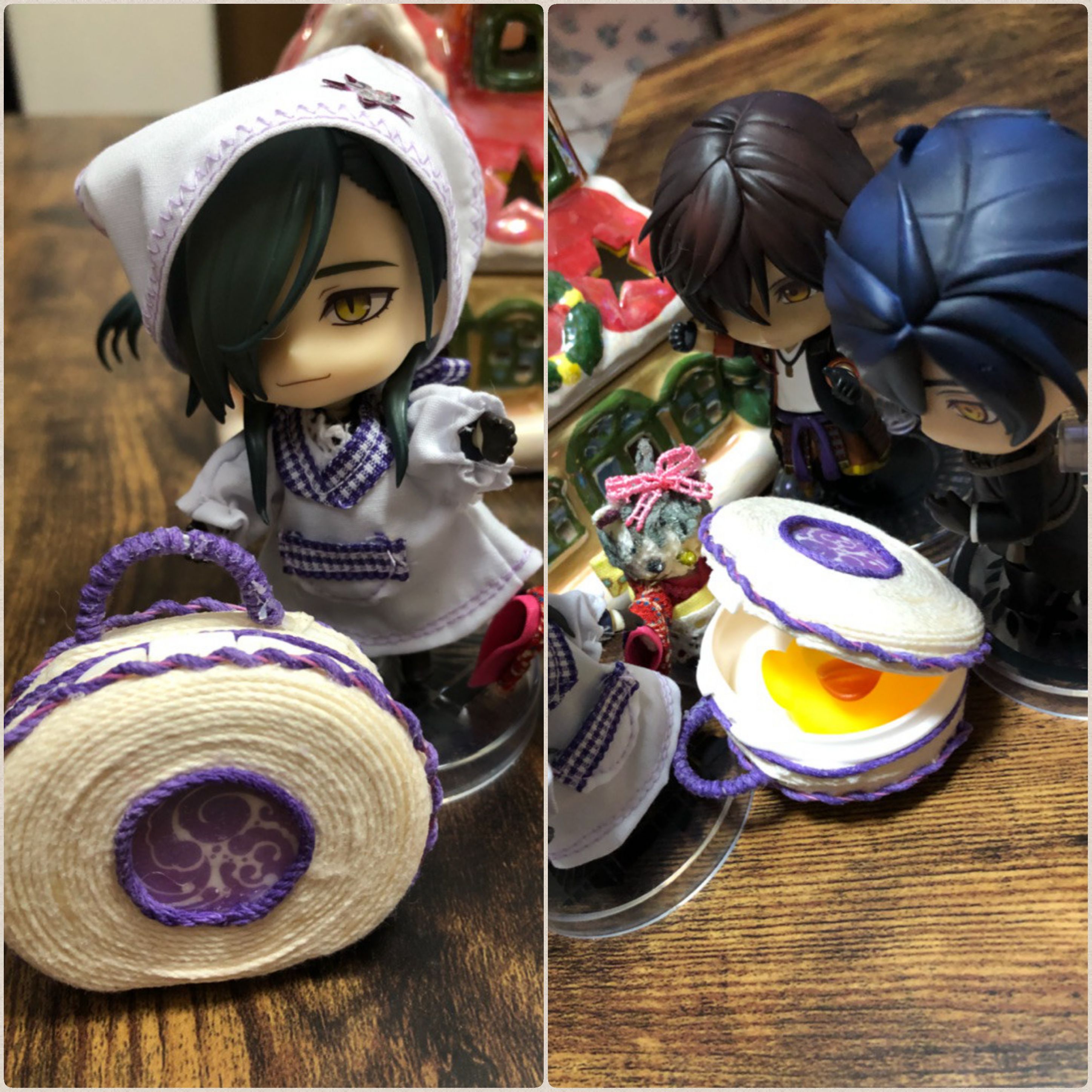 ねんどろ刀剣乱舞,刀剣男士,大俱利,にっかり,燭台切,ドール