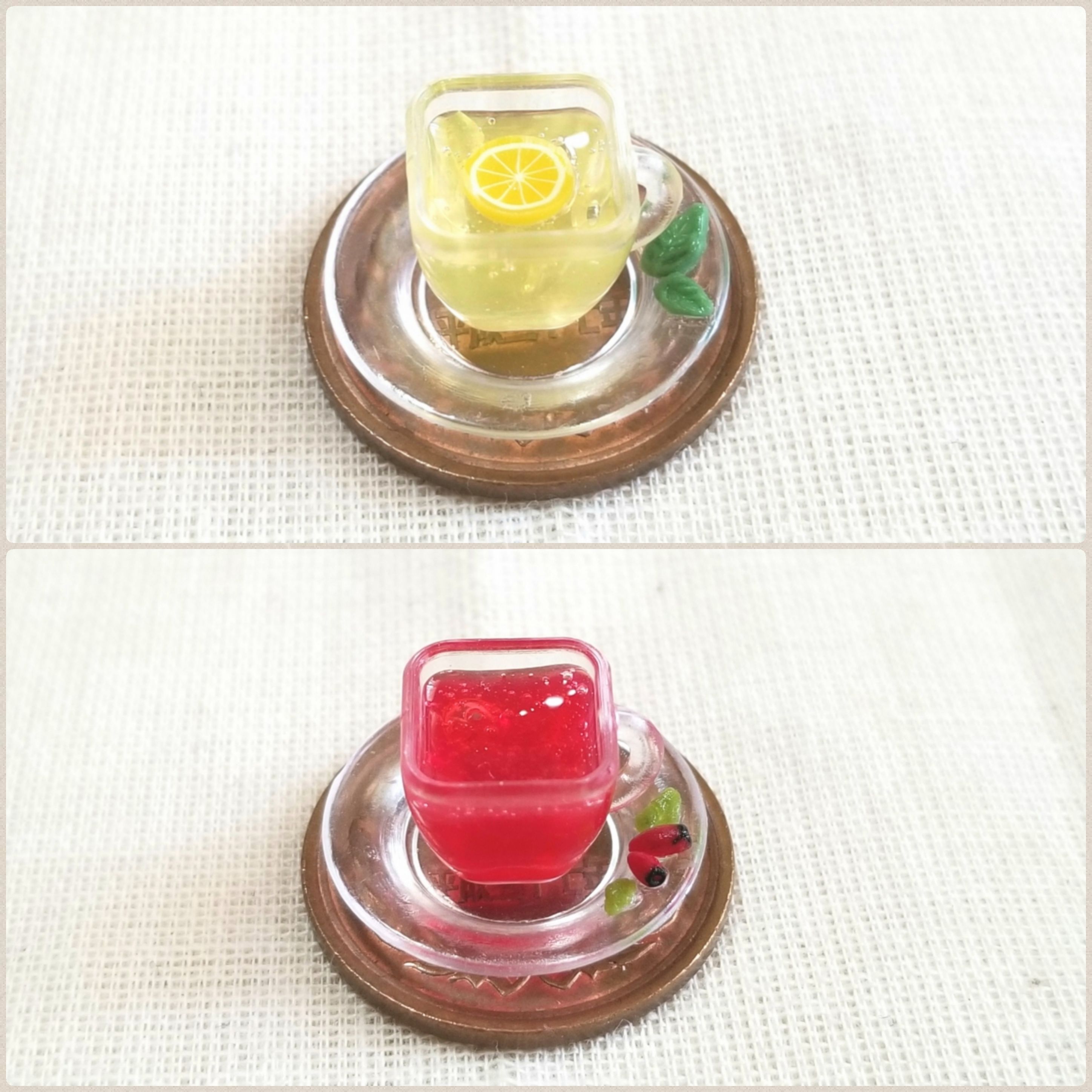 ミニチュアフード飲み物,おしゃれなハーブティー,かわいいミンネ販売