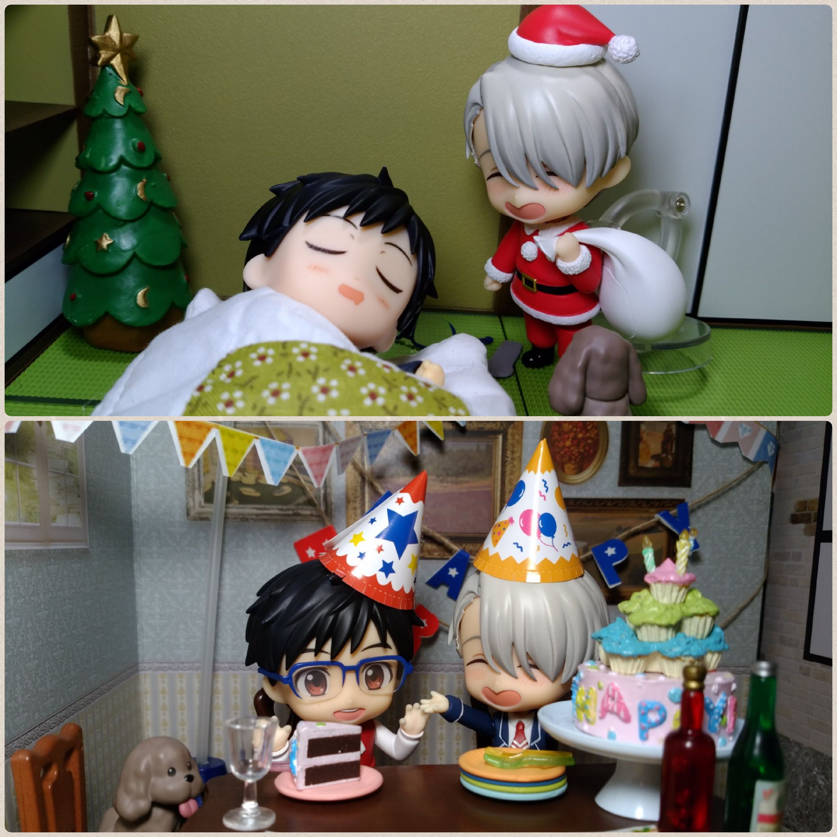 クリスマスプレゼント,ジングルベル,聖夜,ケーキ,ねんどろいど勇利