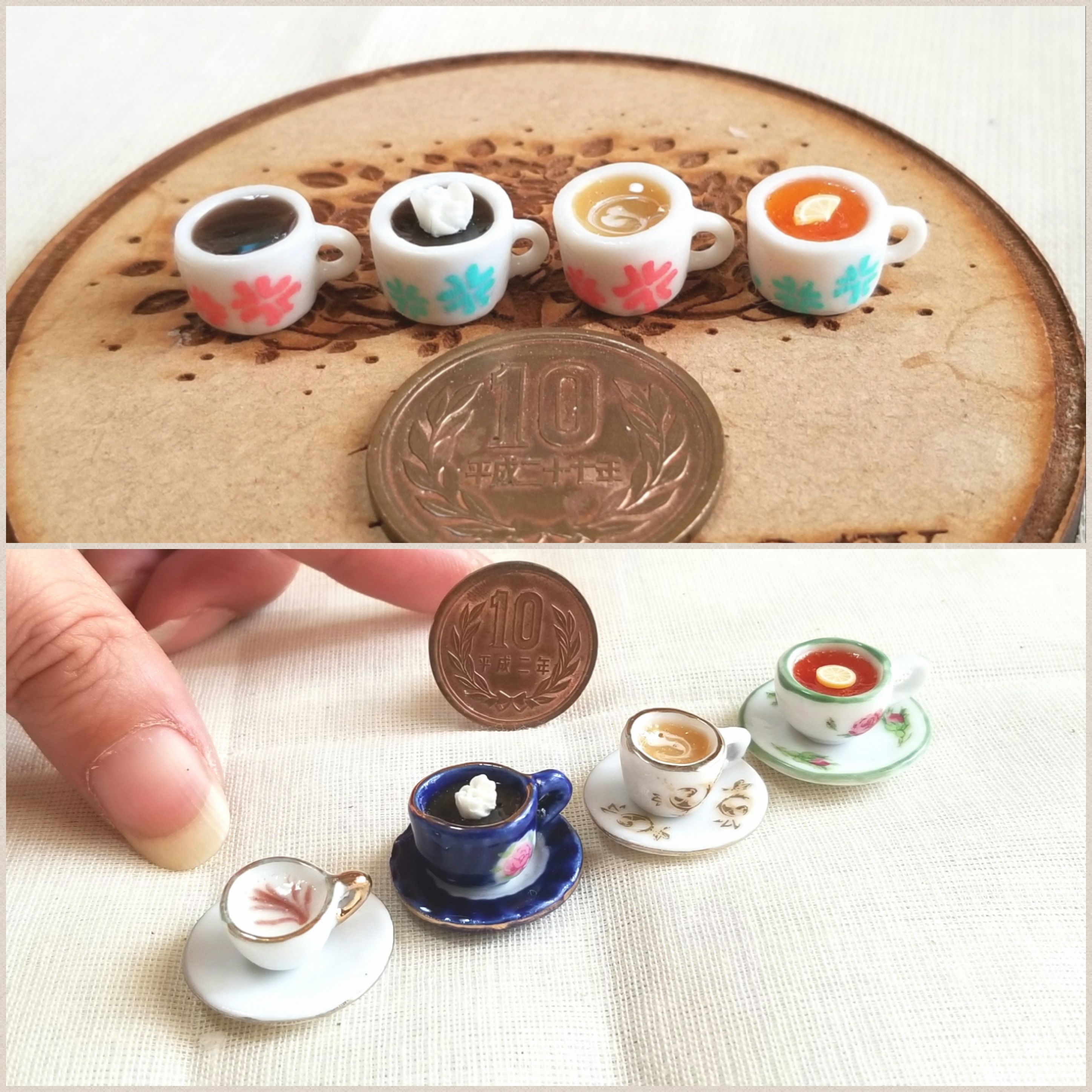 ミニチュアジュース,ドリンク,あまむす,オビツ,ドールサイズ,ドール