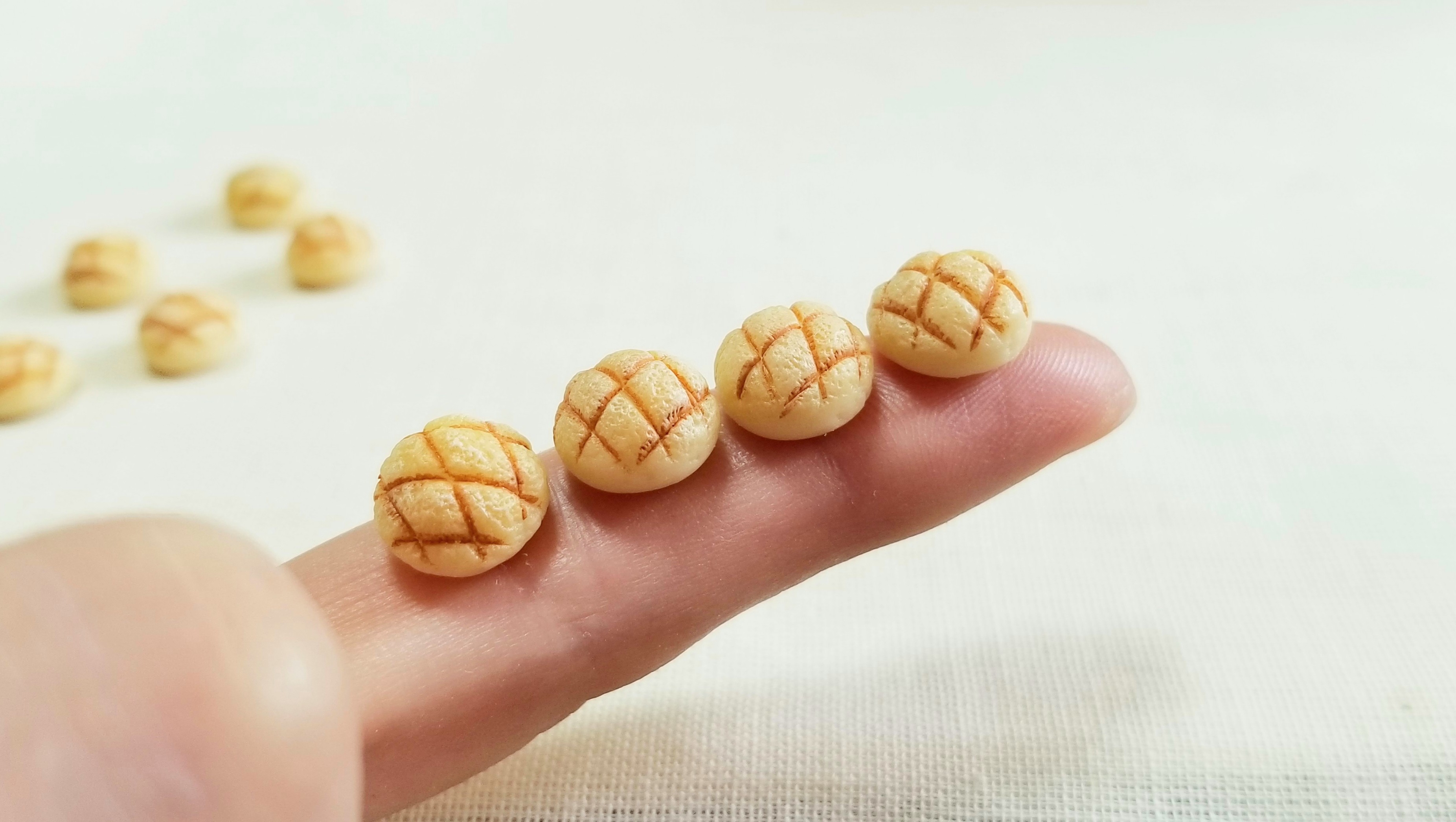 ミニチュアパン屋樹脂粘土手作りハンドメイド小物ブログドール用品
