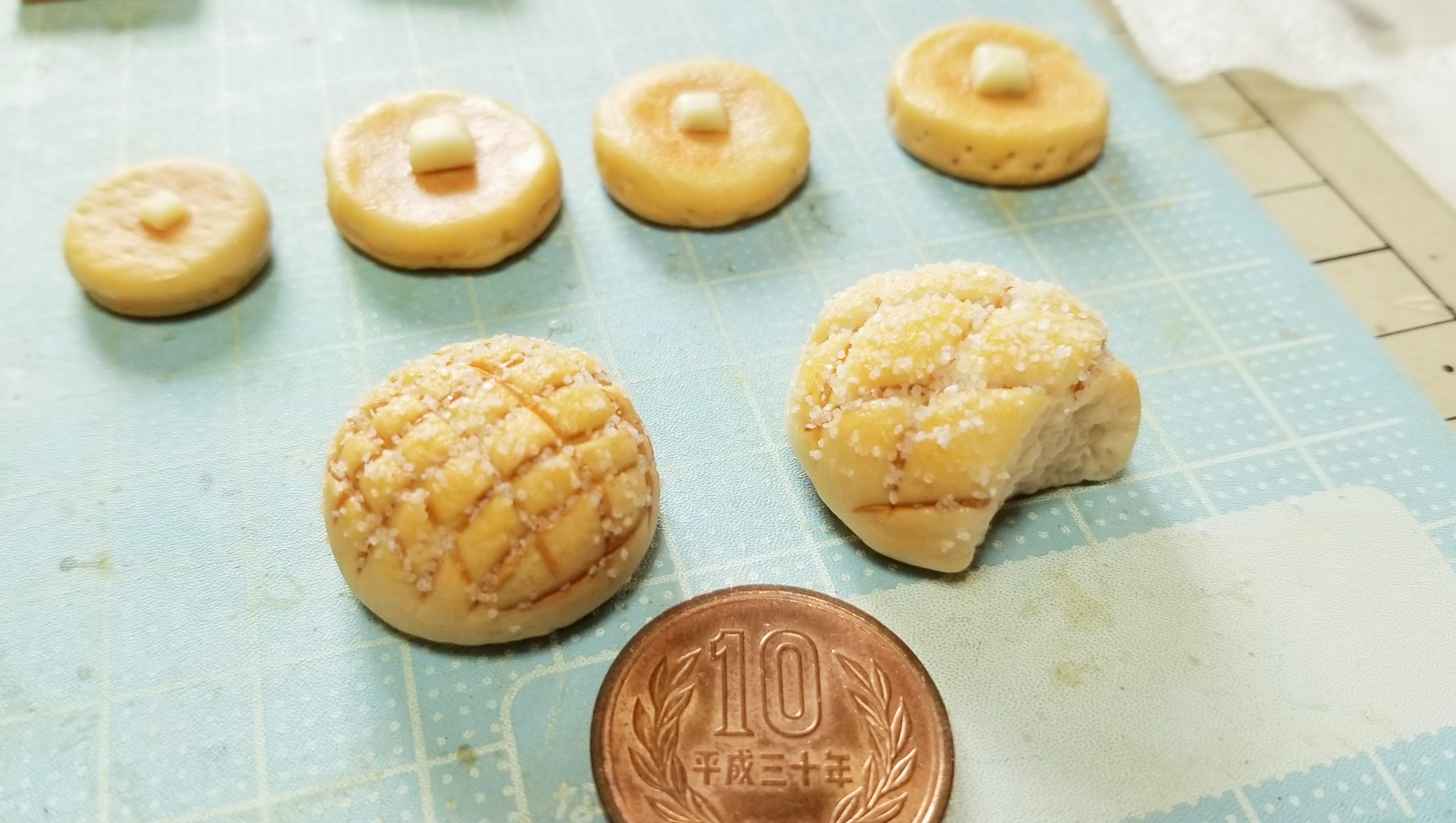 おば親戚初めてのミニチュアフード樹脂粘土アート楽しい趣味手作り