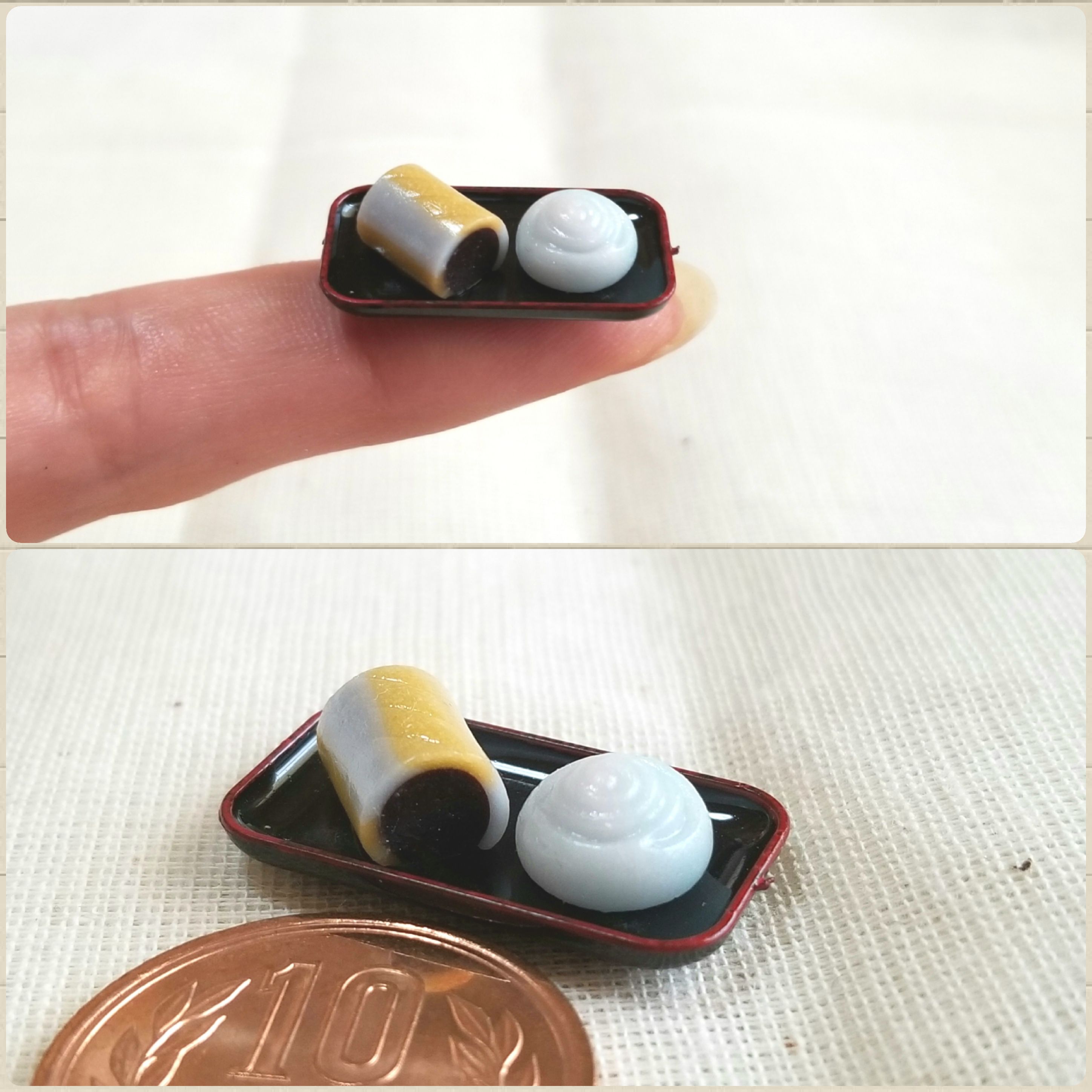 餡あんこ,水ようかん,羊羮ミニチュアフード,和菓子,ハンドメイド