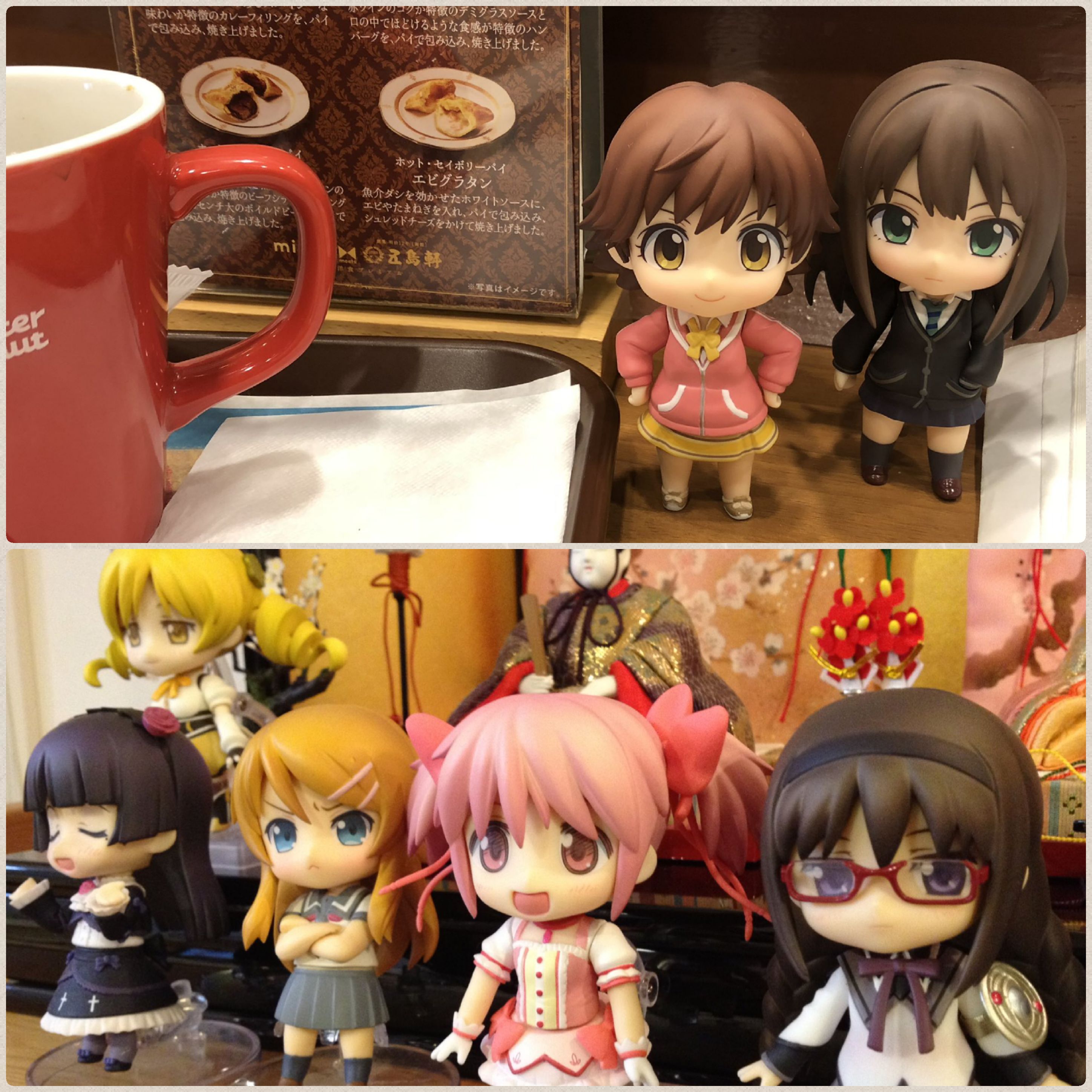 キューッポッシュ,ねんどろいど,勢揃い,小さくて可愛いドール,人形