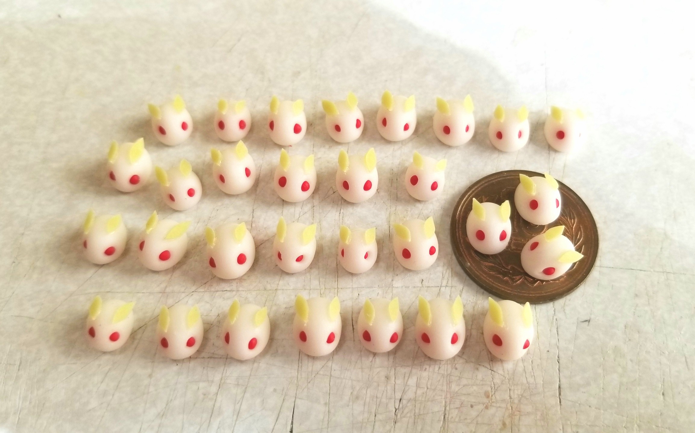 ミニチュア,和菓子,うさぎ饅頭,リカちゃん人形,バービー人形