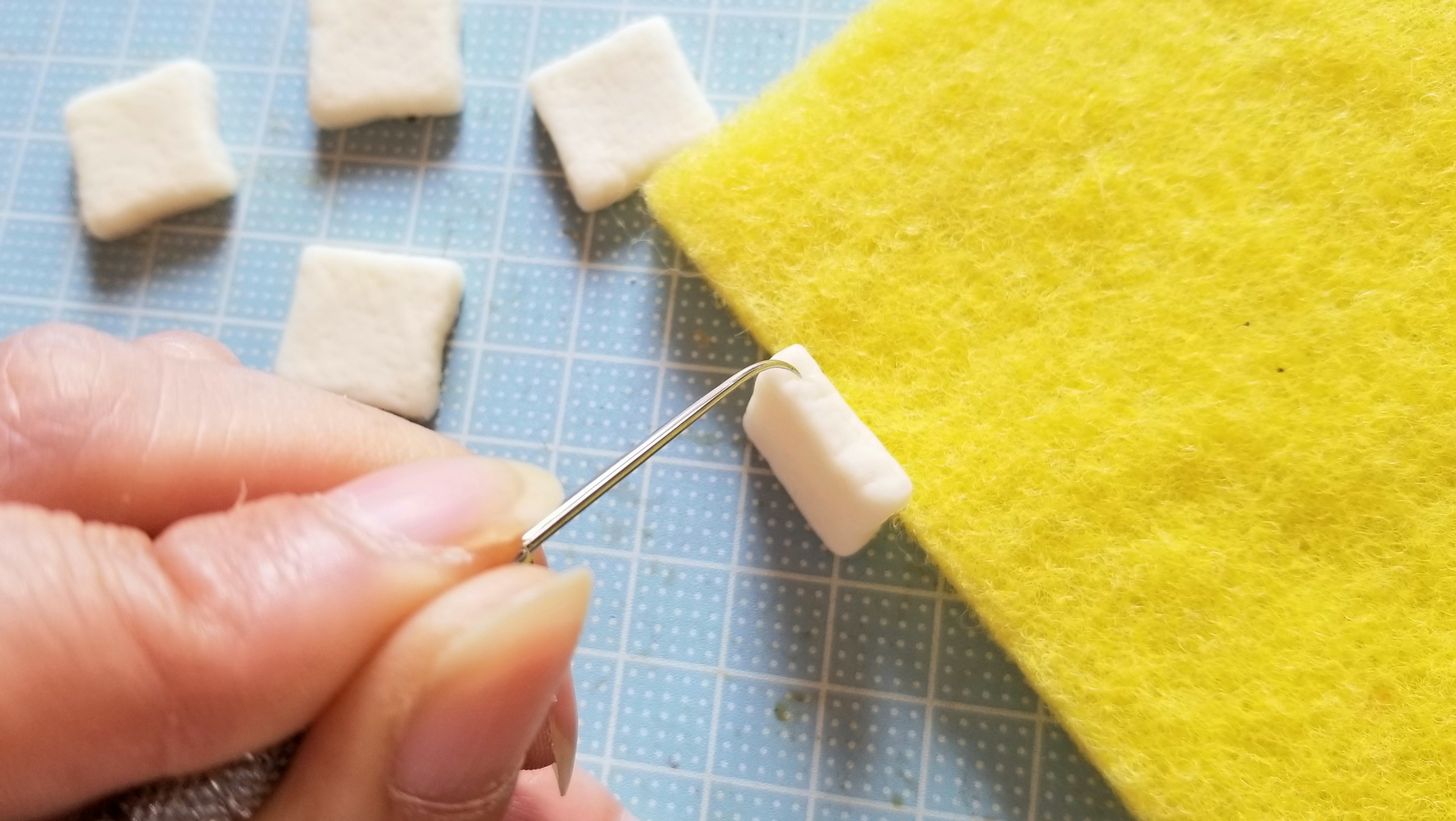 ミニチュアフード樹脂粘土パントーストの作り方フェイク食品サンプル