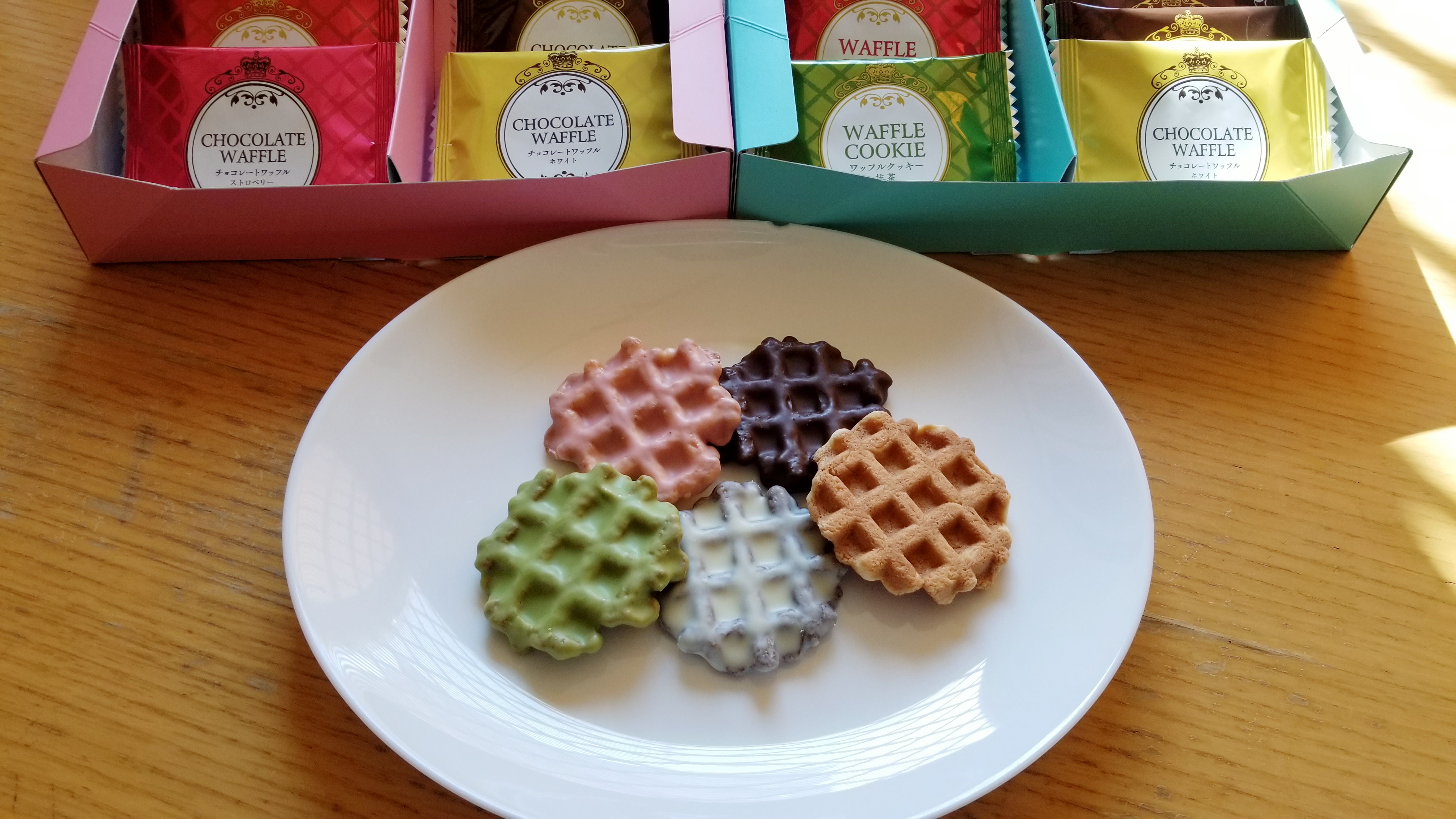 ワッフルベルギーインスタ映え画像チョコサクサクお菓子人気昔ながら