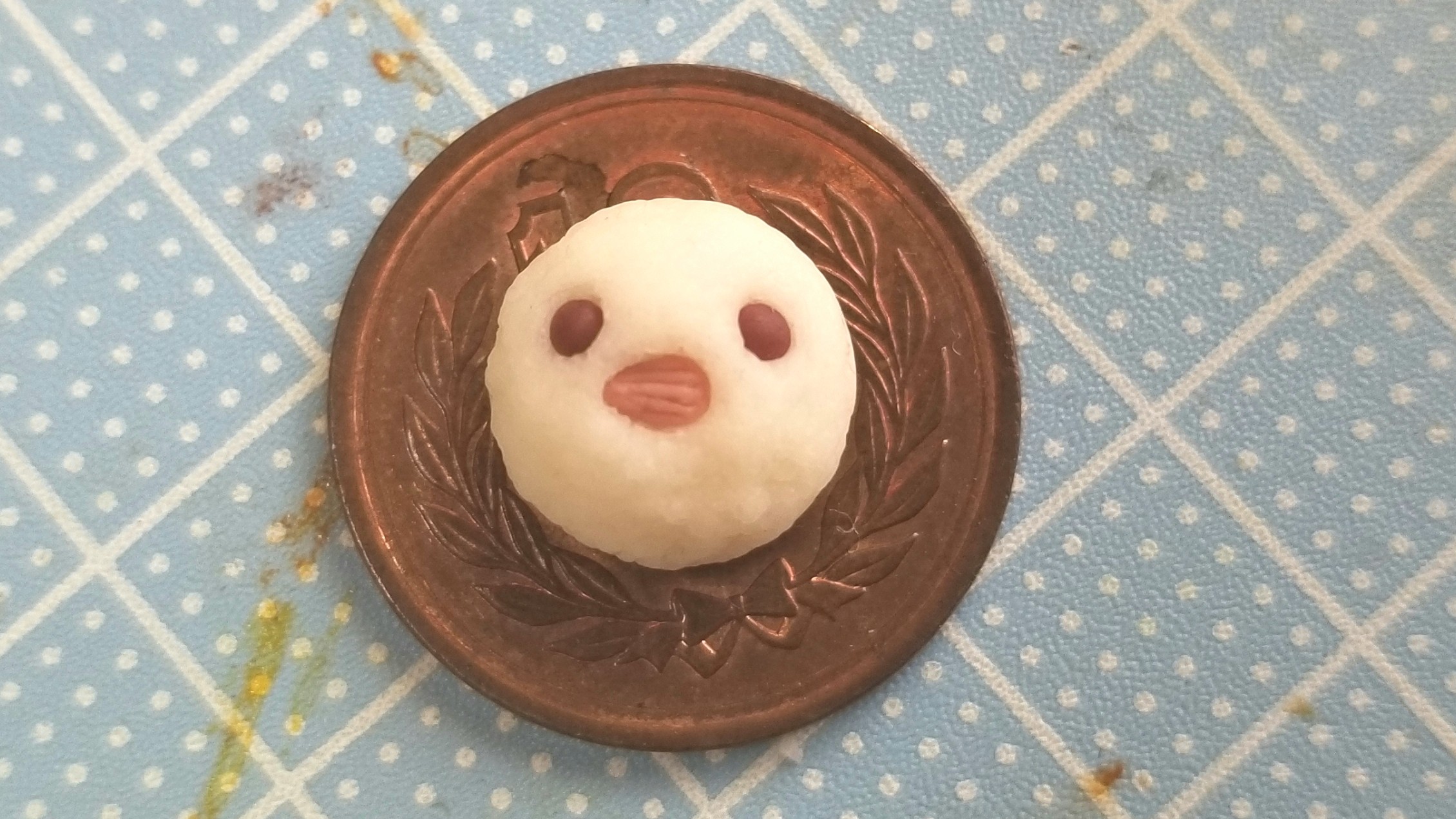 ひよこパンの作り方,ミニチュアフード,樹脂粘土,ドール用小物