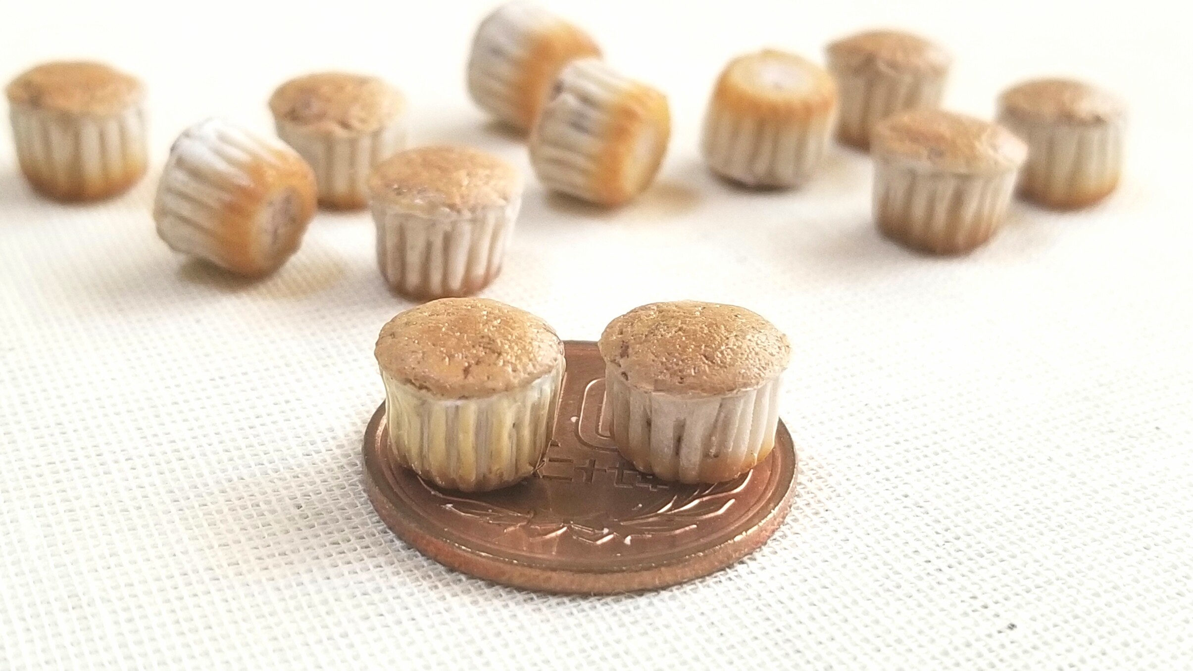 ミニチュアフード樹脂粘土アート小さな世界可愛いカップケーキ洋菓子