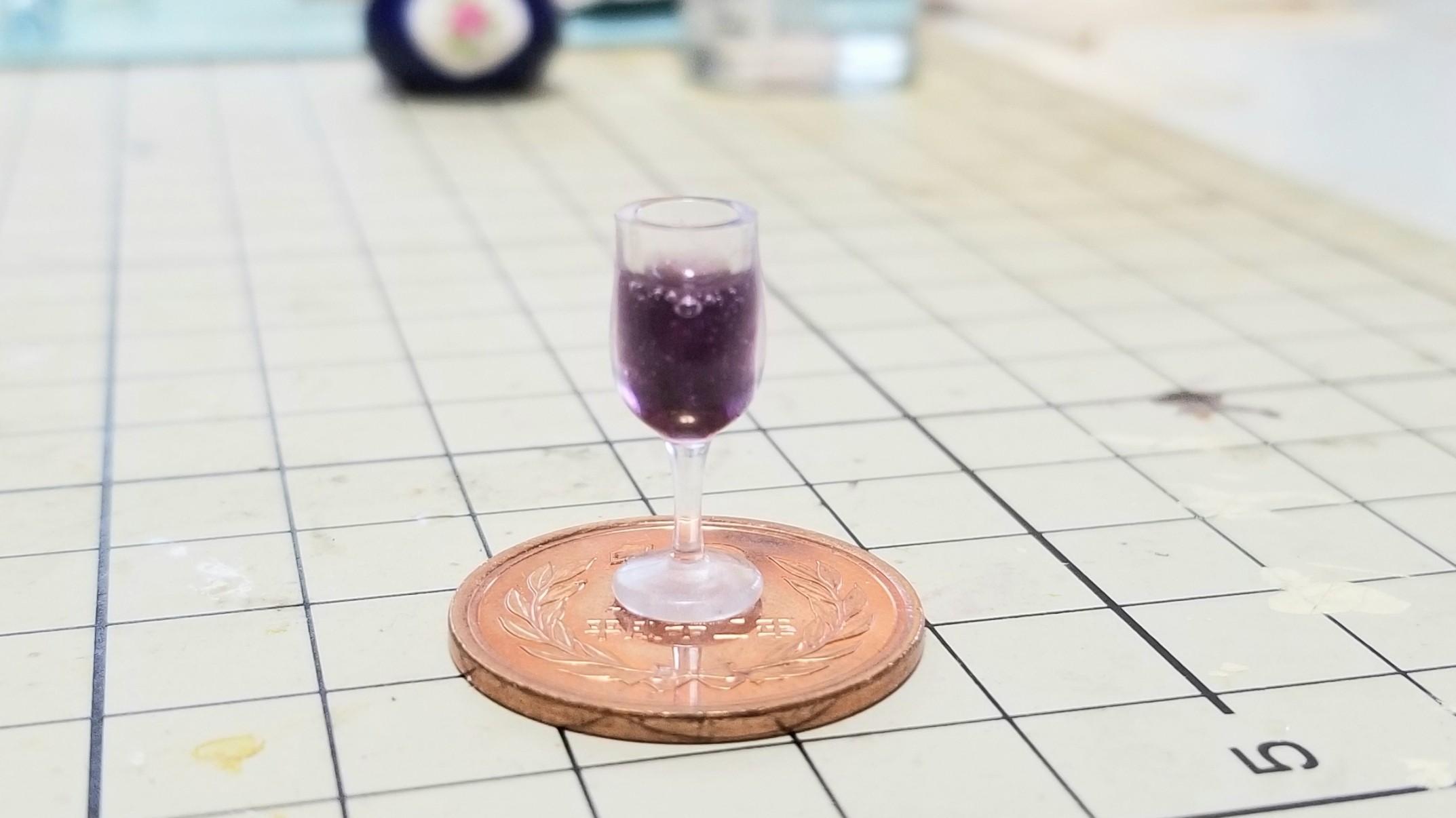 ミニチュアフードおすすめ赤ワインおいしいドール用小物ハンドメイド