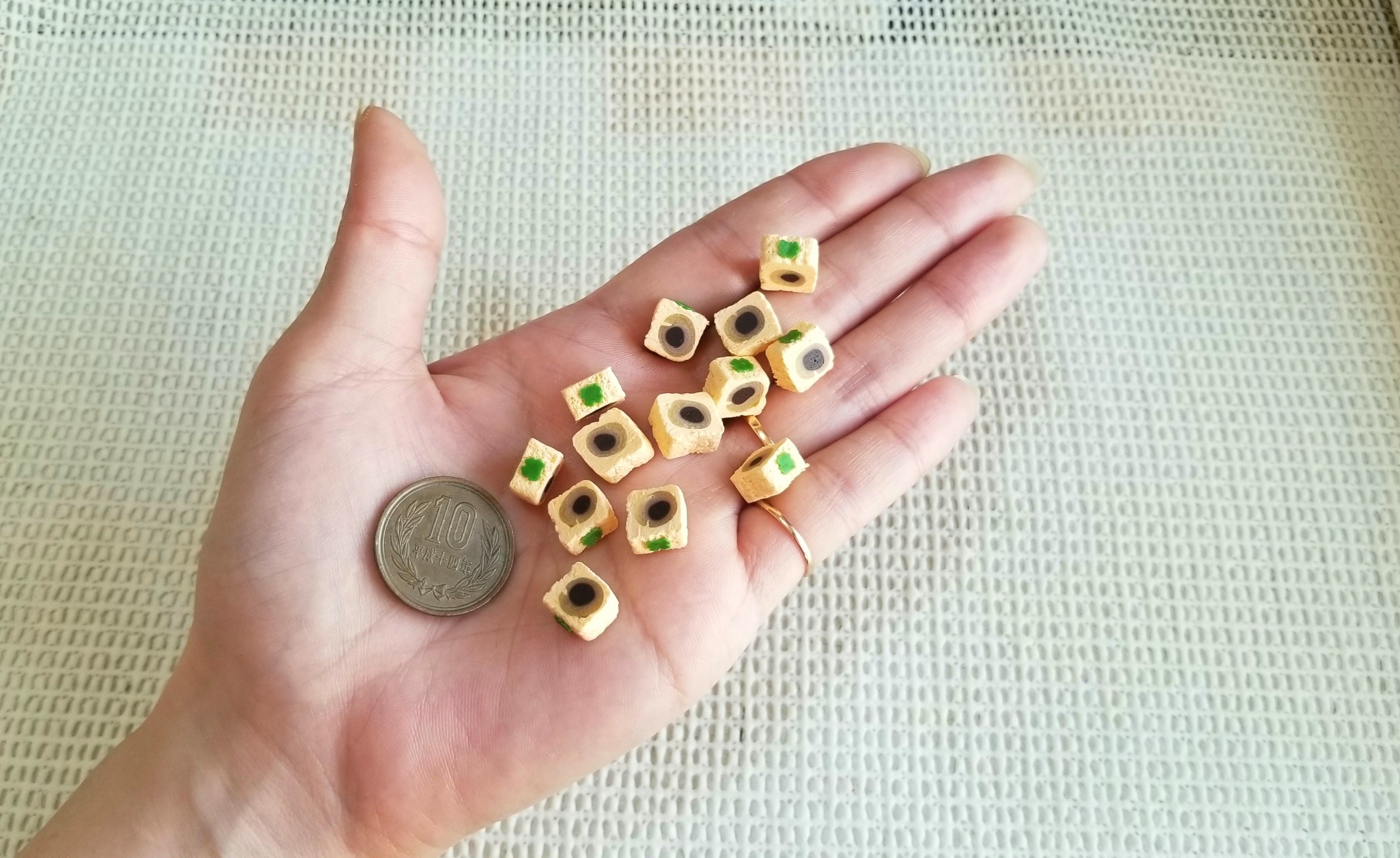 ミニチュアフード,和菓子,柿,食品サンプル,樹脂粘土,食品サンプル