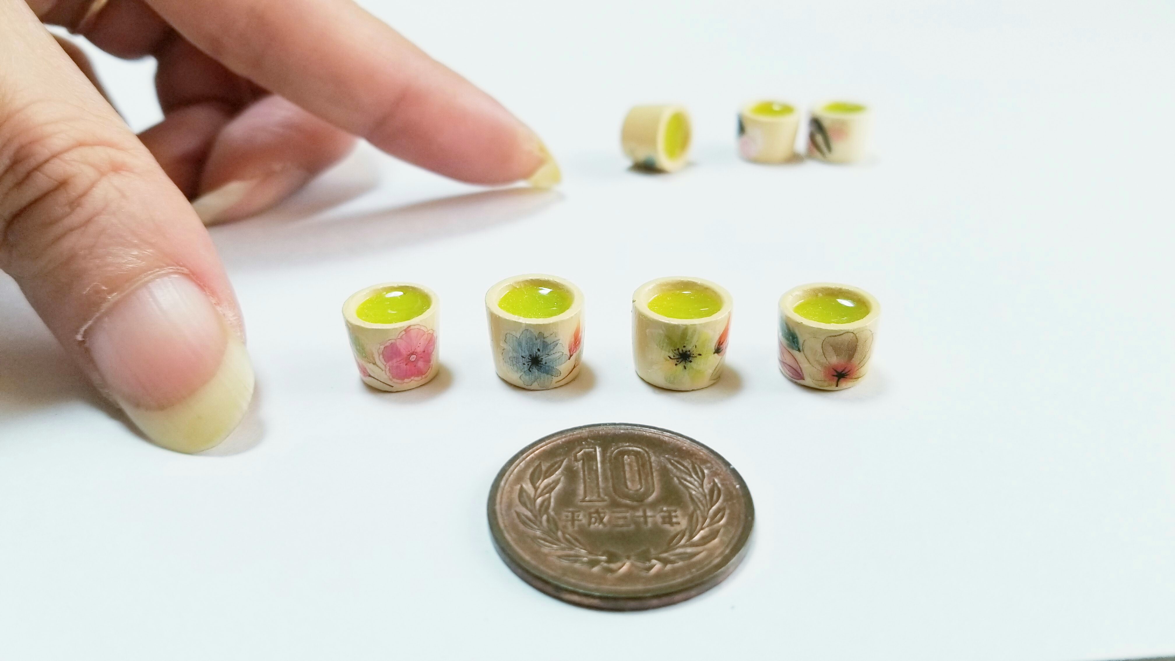 美味しいお洒落な涼しげお抹茶花柄和風可愛い小物おもちゃおすすめ
