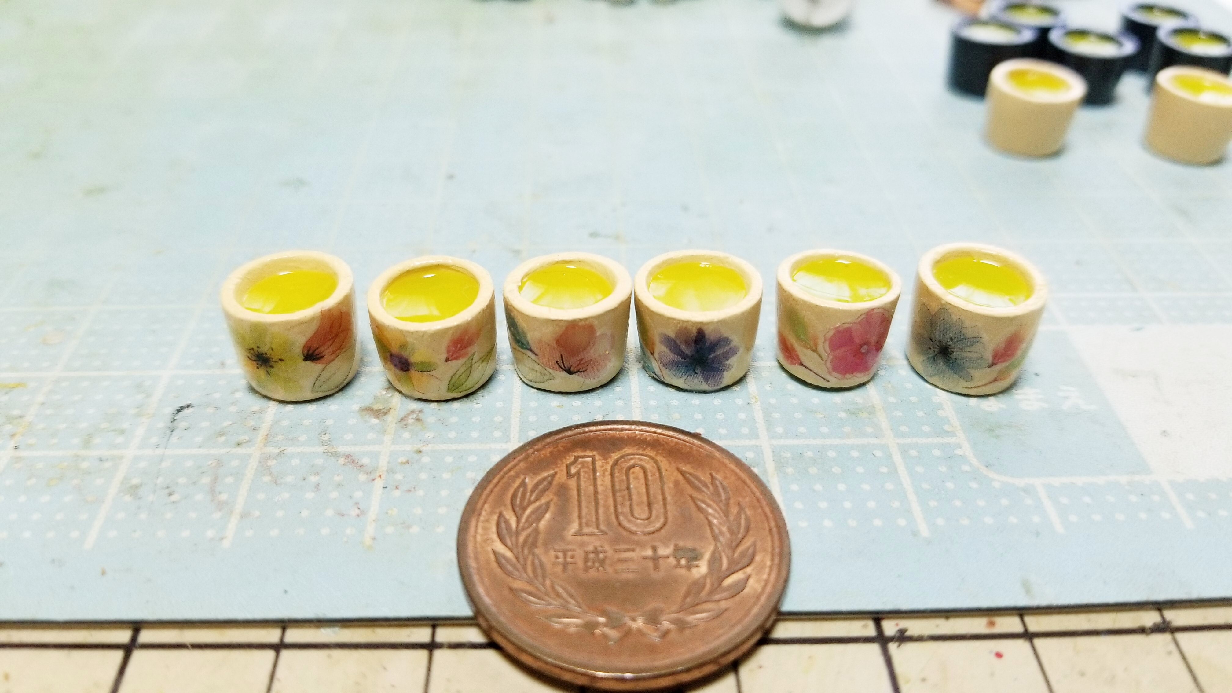 ミニチュアフード可愛いお洒落な小さい世界手作り小物お抹茶おすすめ