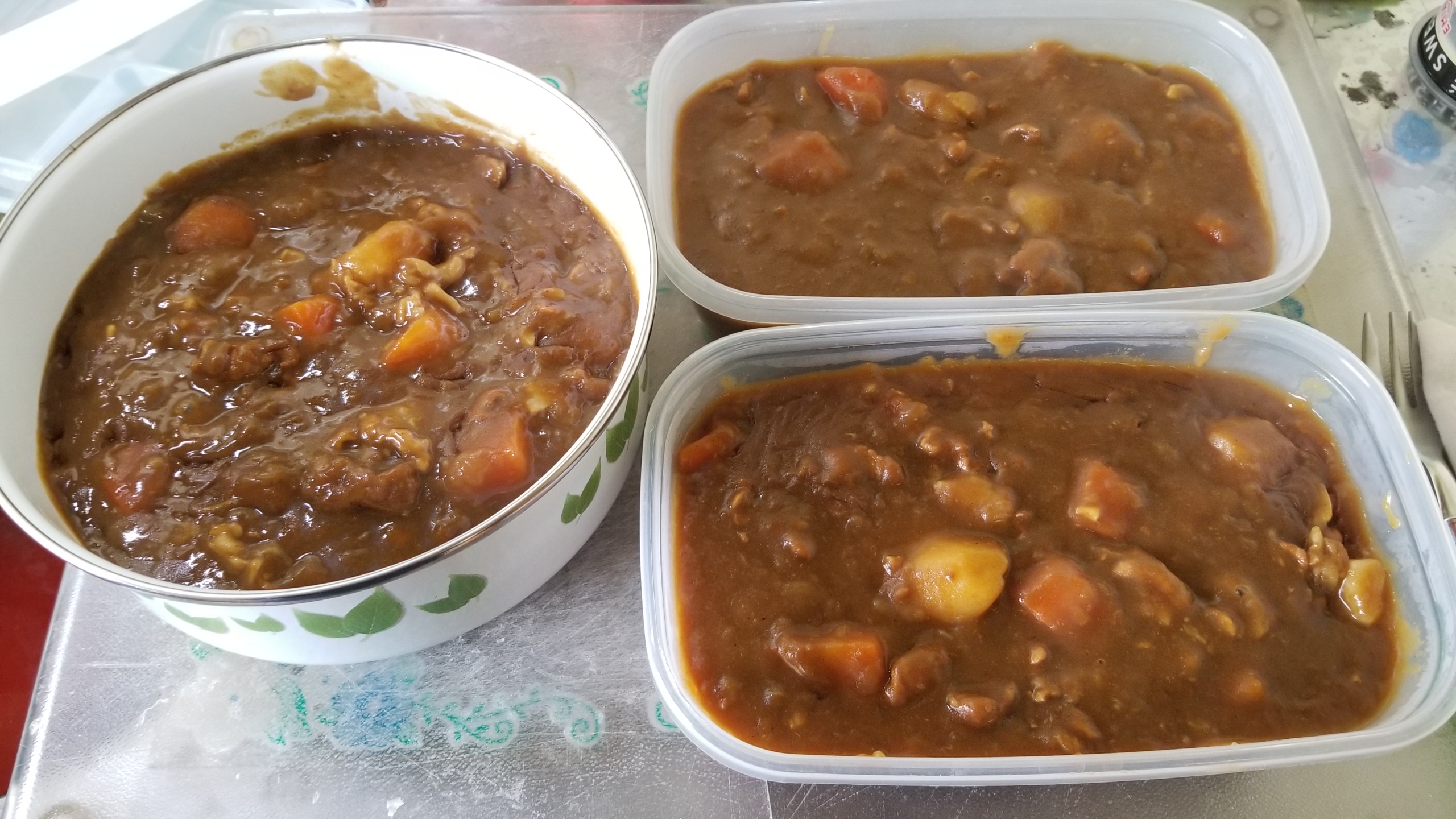 ドロドロカレー簡単作り方保存方法作り置き甘口辛口美味しいうまい