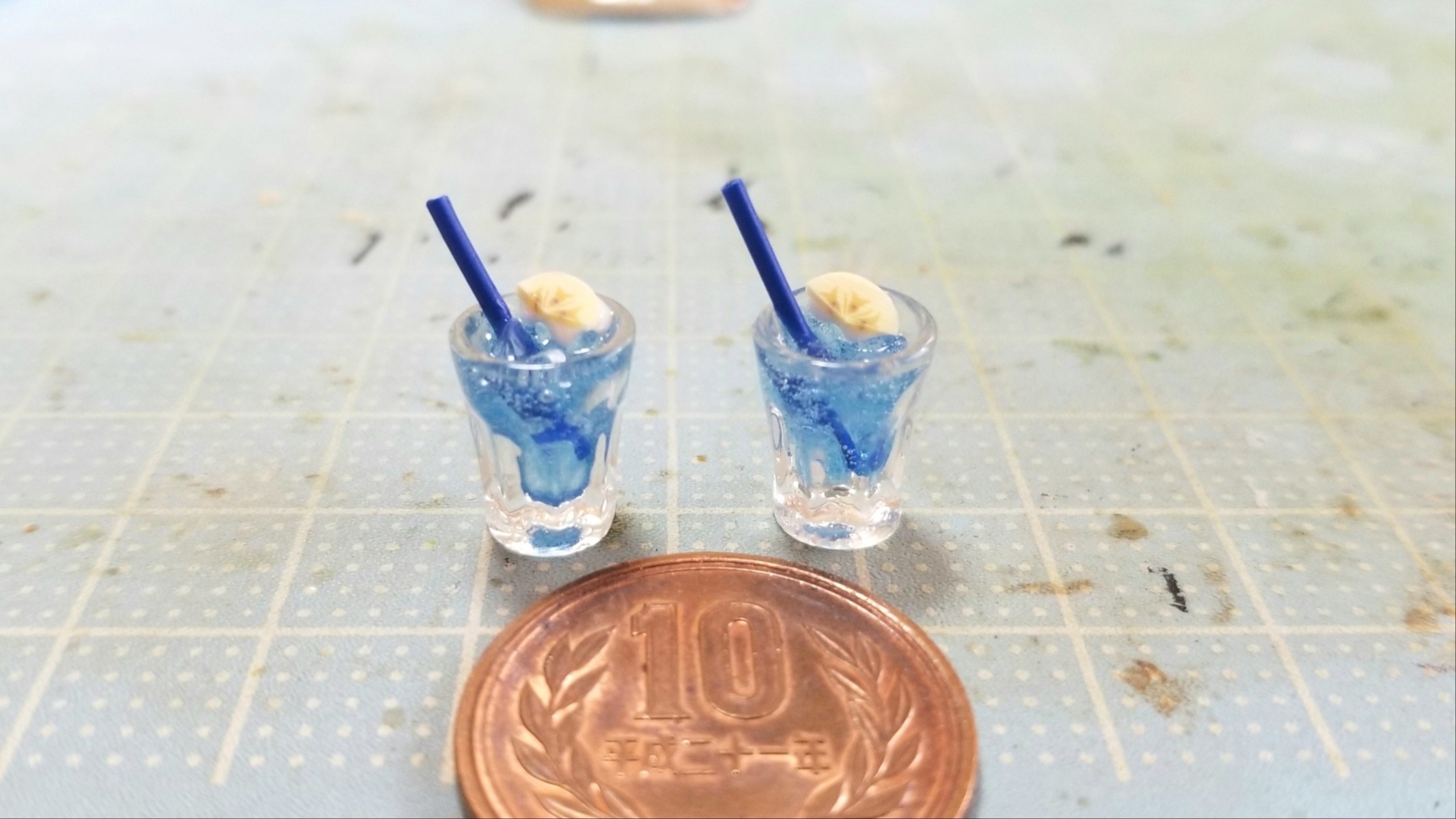 夏にぴったりひんやり冷たい炭酸ジュースドリンク,ドール用品小物