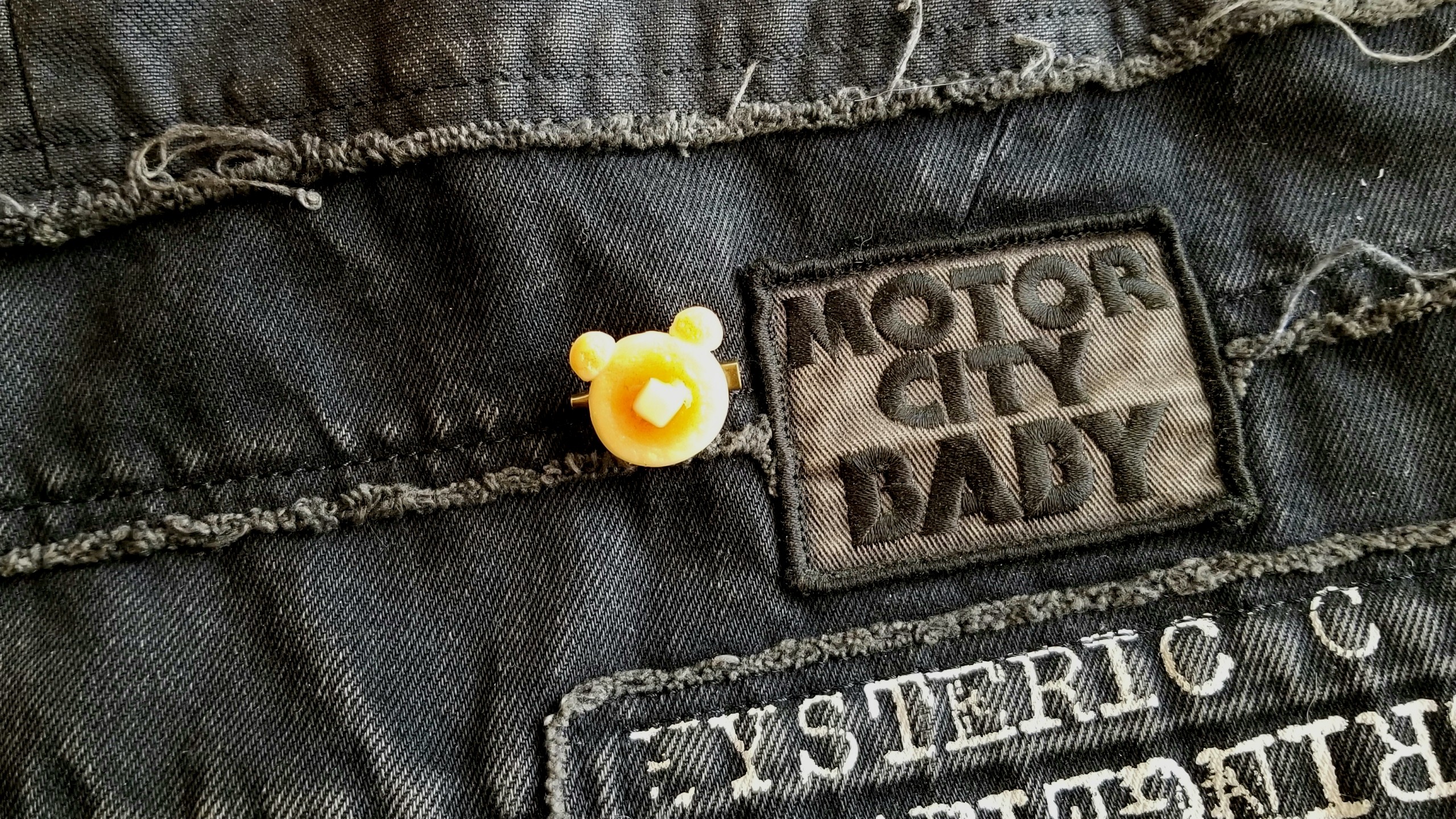 ホットケーキ,ブローチ,バッジ,アクセサリー,お洒落,可愛い,小さい