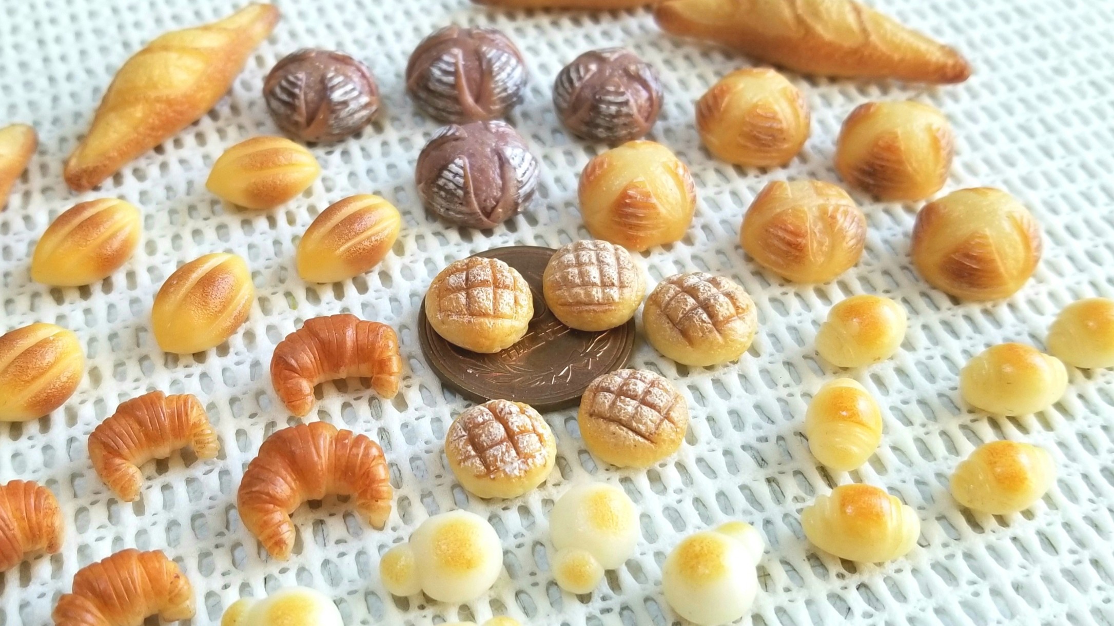 ミニチュアフード,パン,かわいい,食べ物,ハンドメイド,よもぎブログ