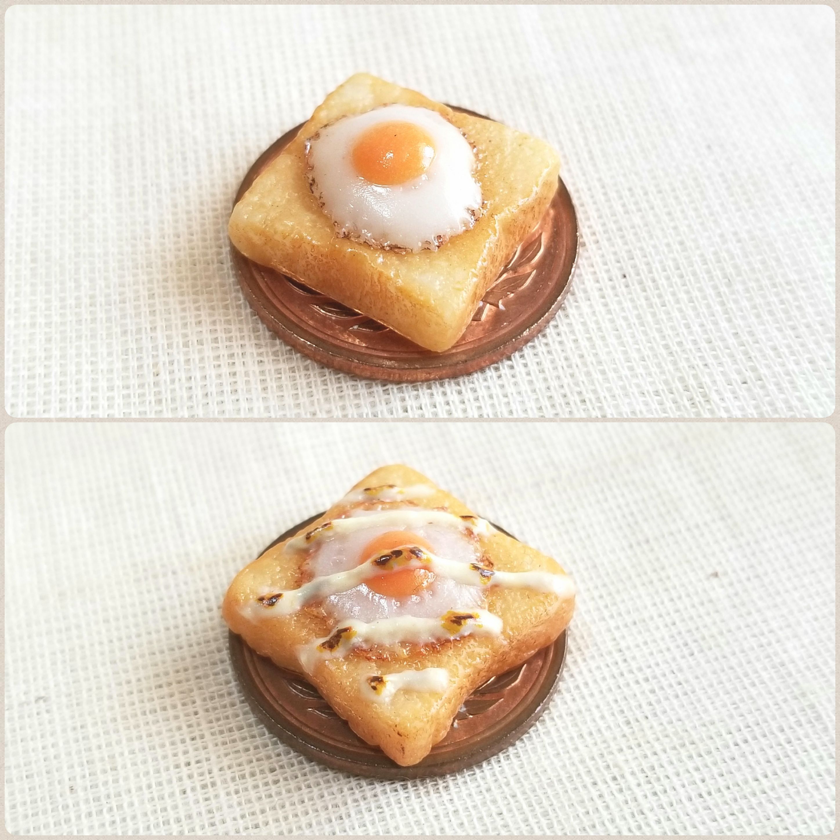 おいしいラピュタパン,サクサクトースト,目玉焼き乗せ,あまむす