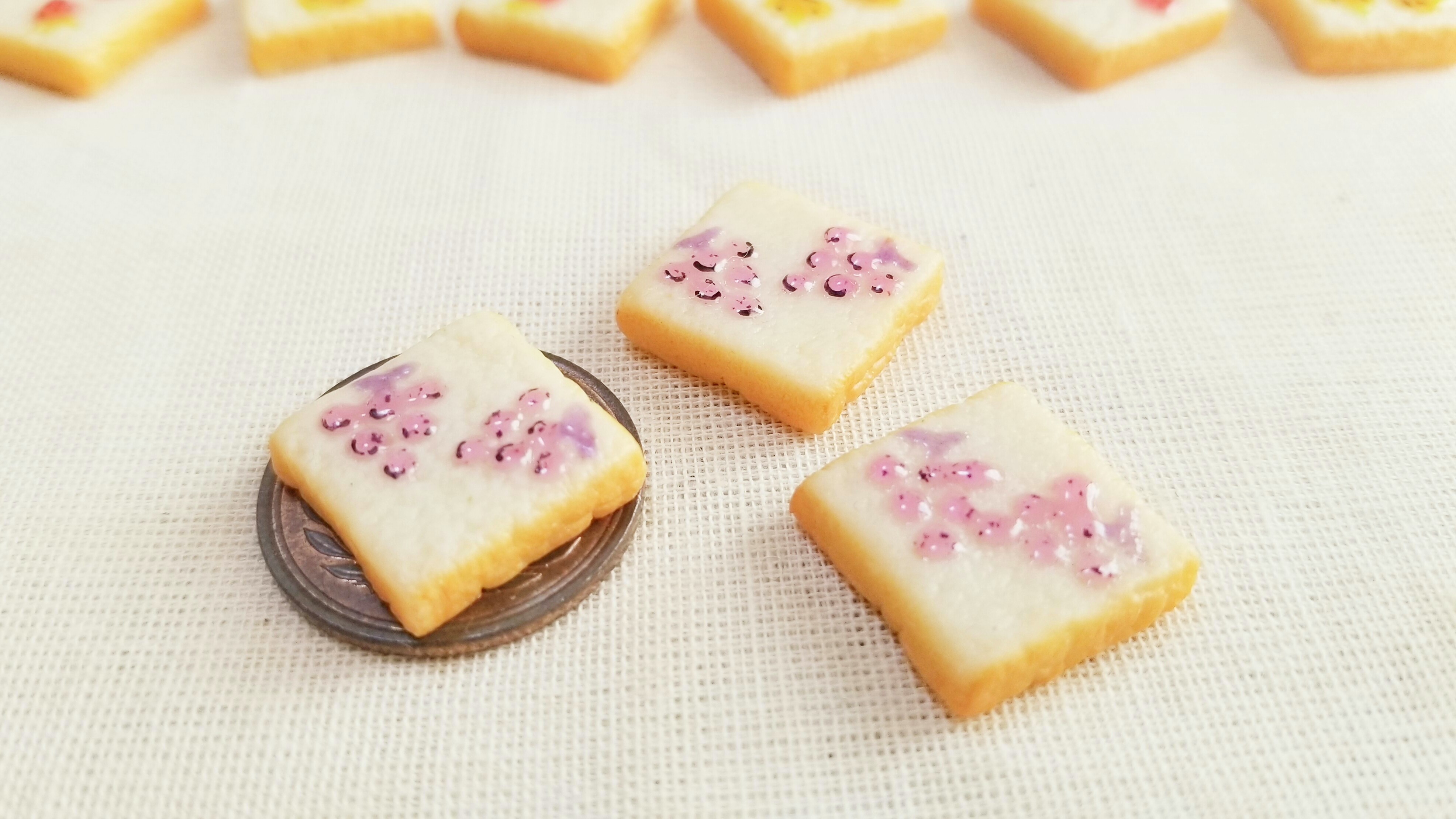 美味しい可愛い柄トースト食パンおすすめハンドメイド小物手作り