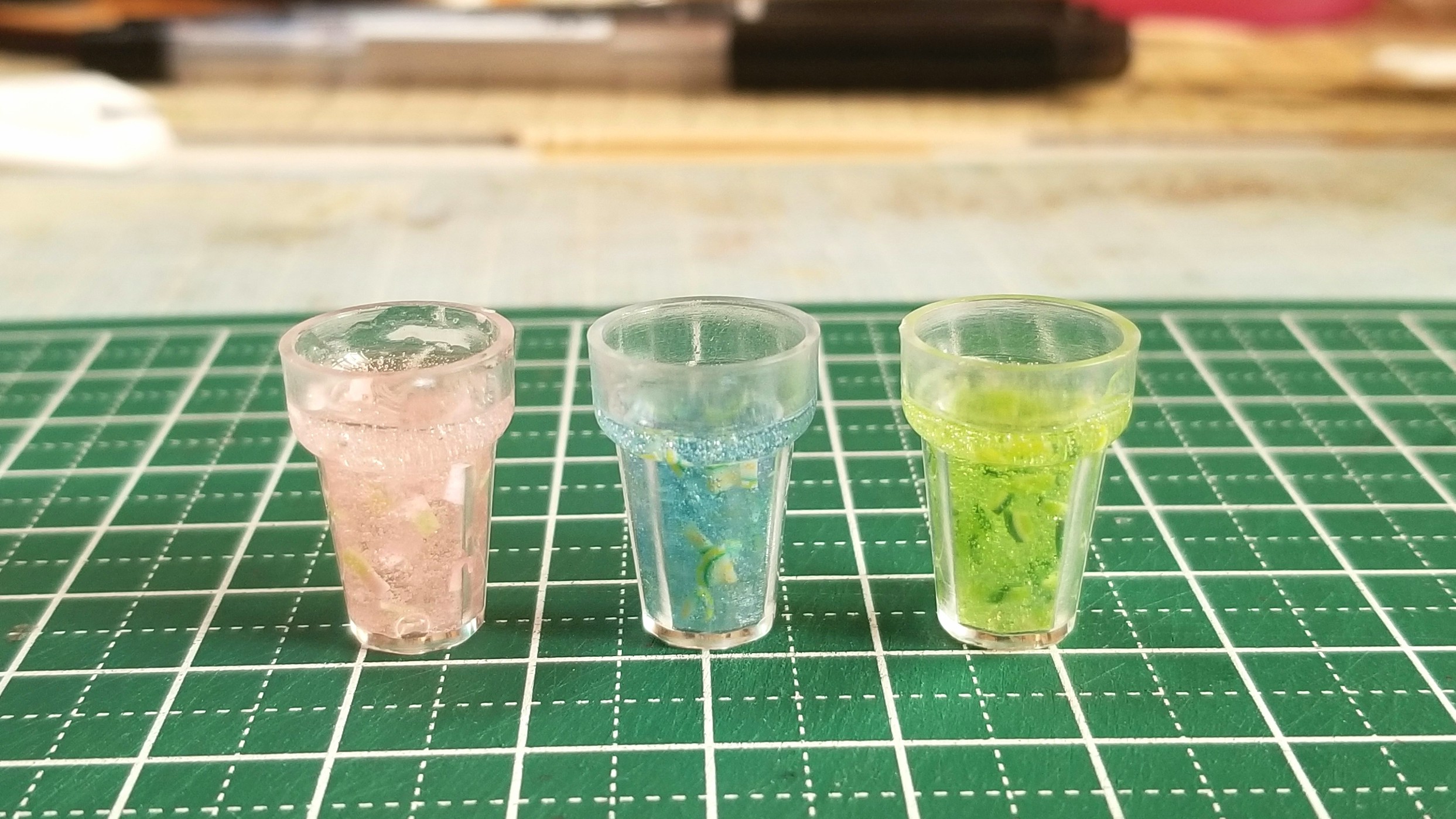 サンデー,パフェ,ミニチュアフード,レジン,フェイクフード,ドール