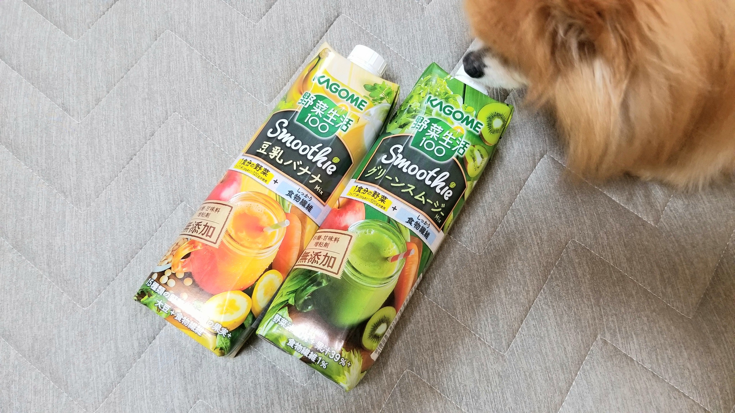 おいしいおすすめフルーツジュースカゴメ野菜生活グリーンスムージー