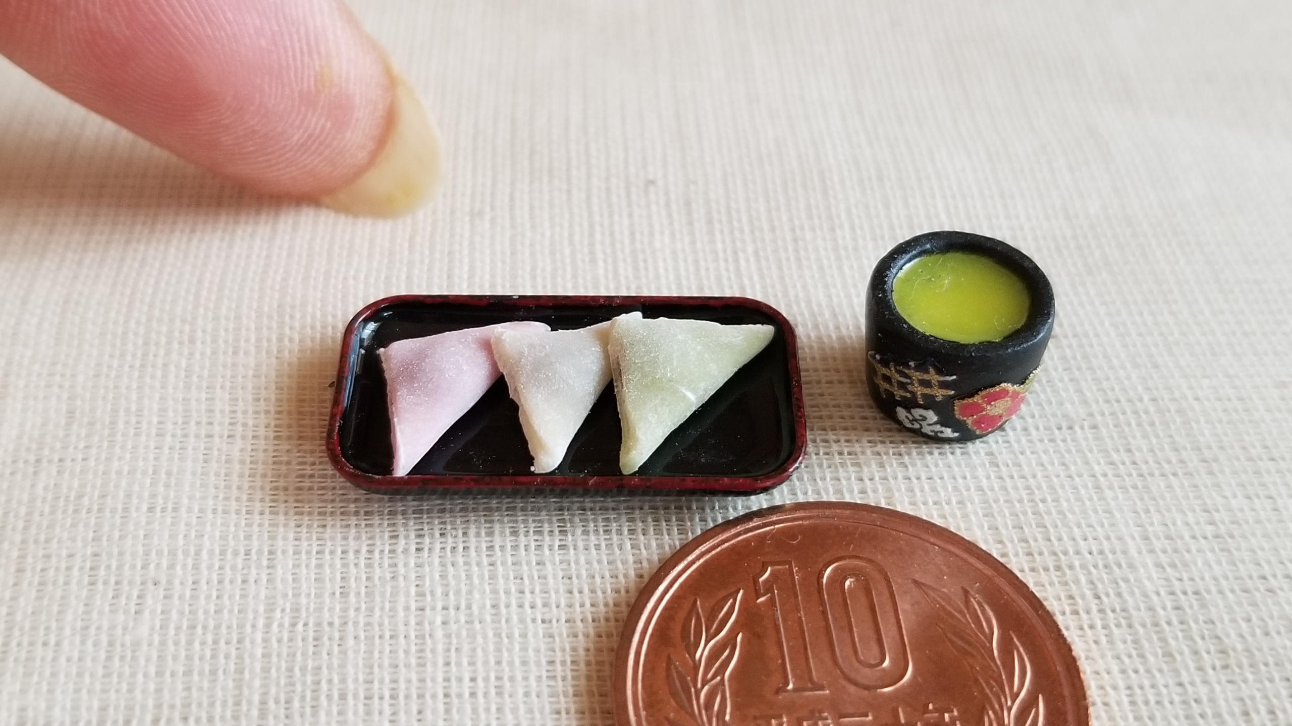 ミニチュアフード生和菓子おすすめ人気ハンドメイドミンネ販売中