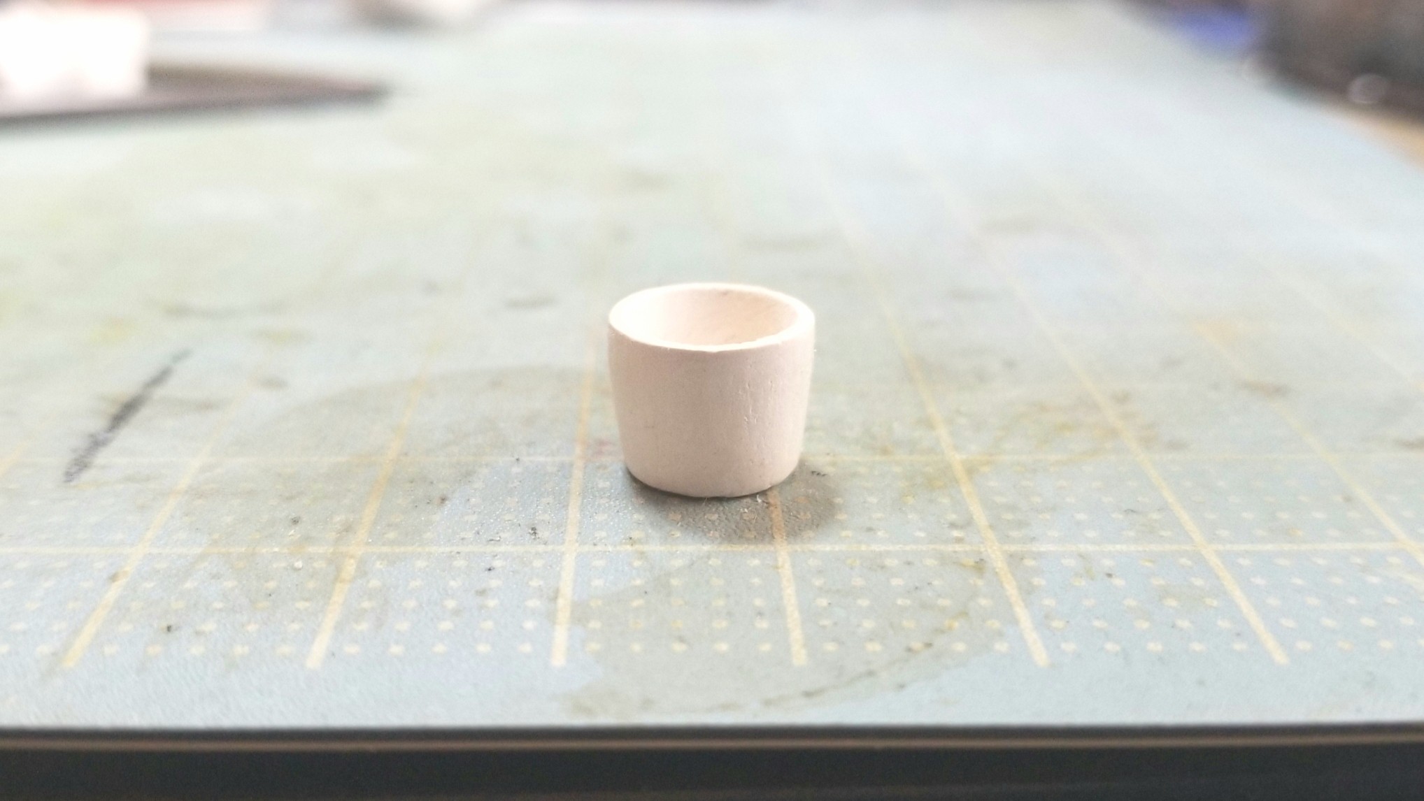 ミニチュアお抹茶の作り方,自作アート,ハンドメイド手作り,上品な