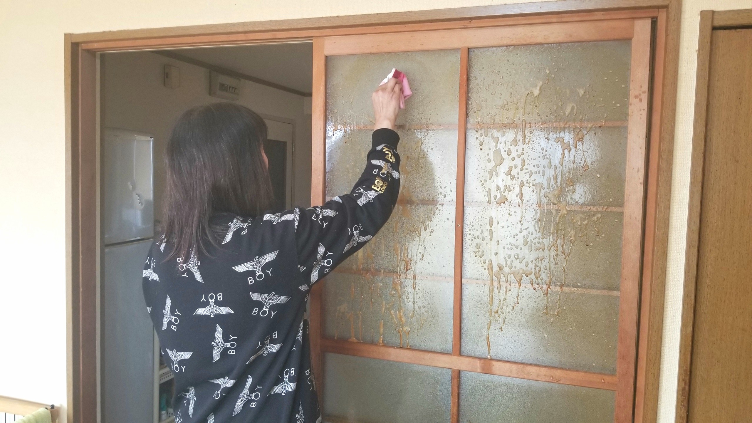 部屋の掃除,窓拭き,マイペット,便利グッズ洗剤,綺麗に落ちる汚れ