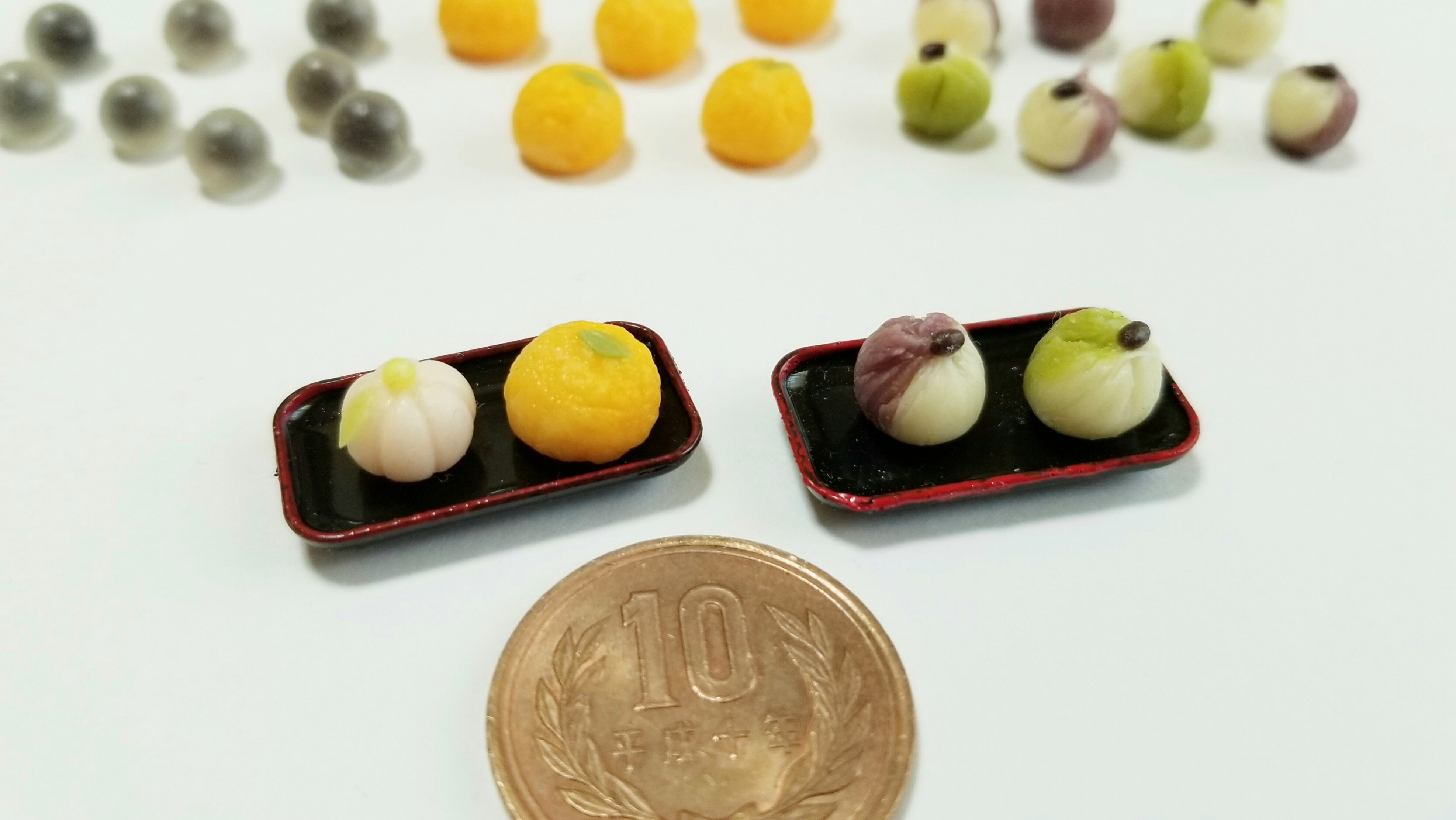 和菓子 よもぎの幸せ ミニチュアフード作家 の日常生活 和菓子 よもぎの幸せ ミニチュアフード作家 の日常生活