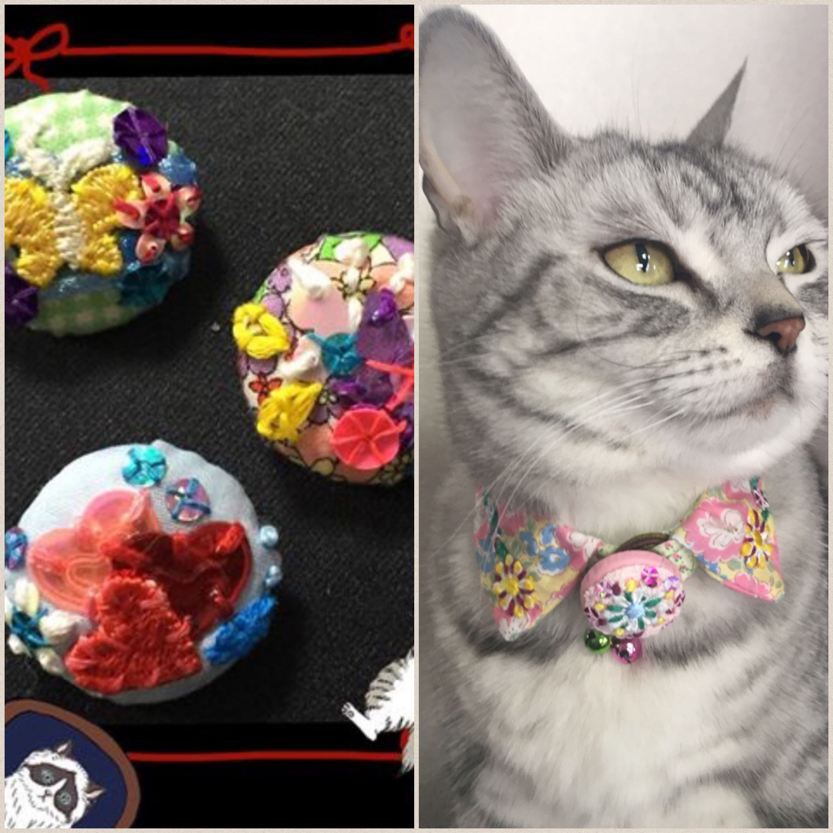 Ami,時の花や,ハンドメイド雑貨,ねこ首輪,猫,ペット用品,にゃんこ