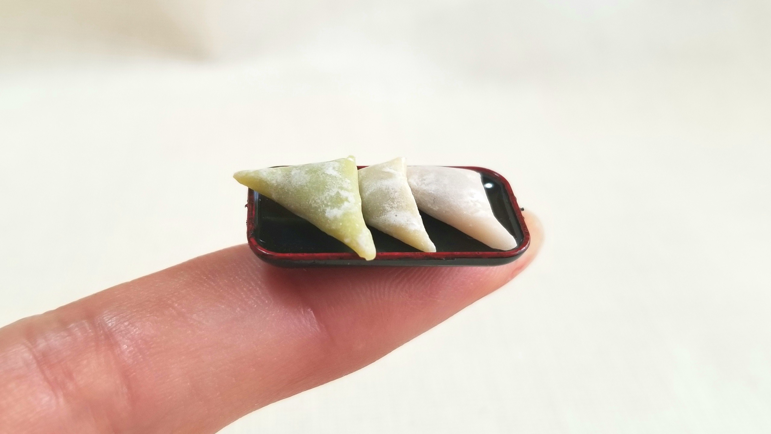 生八ッ橋,和菓子,ミニチュアフード,ドールハウス用小物,美味しそうな
