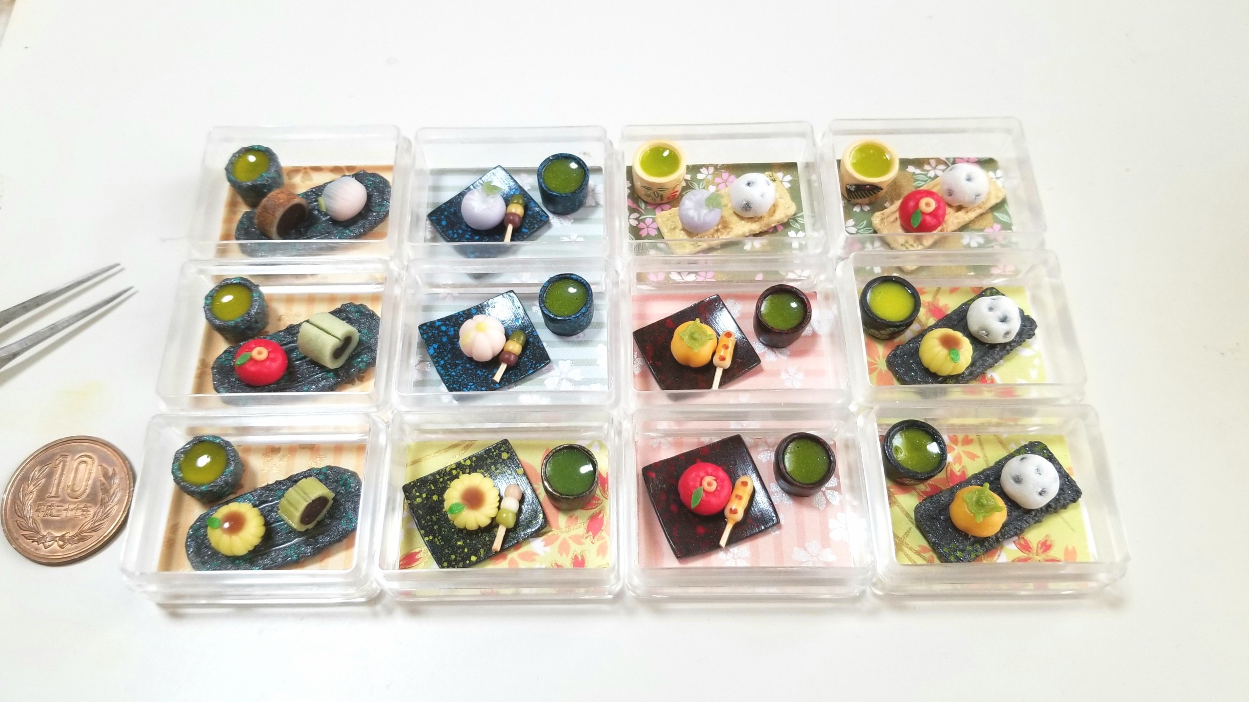 和菓子,ミニチュアフード,第20回東京ドールハウスミニチュアショウ