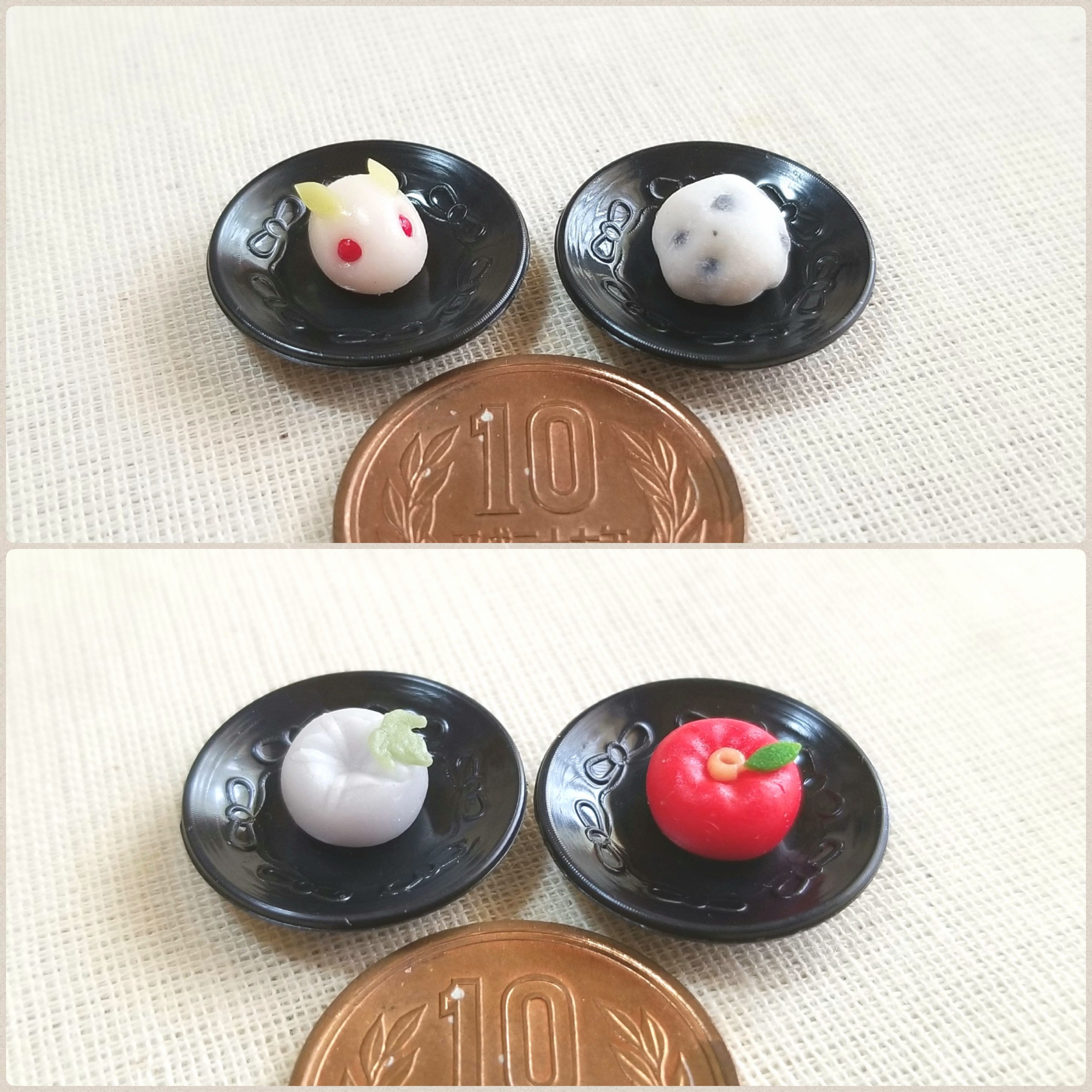 癒される生菓子,ブロガーのミニチュアフード,綺麗な和菓子,可愛い
