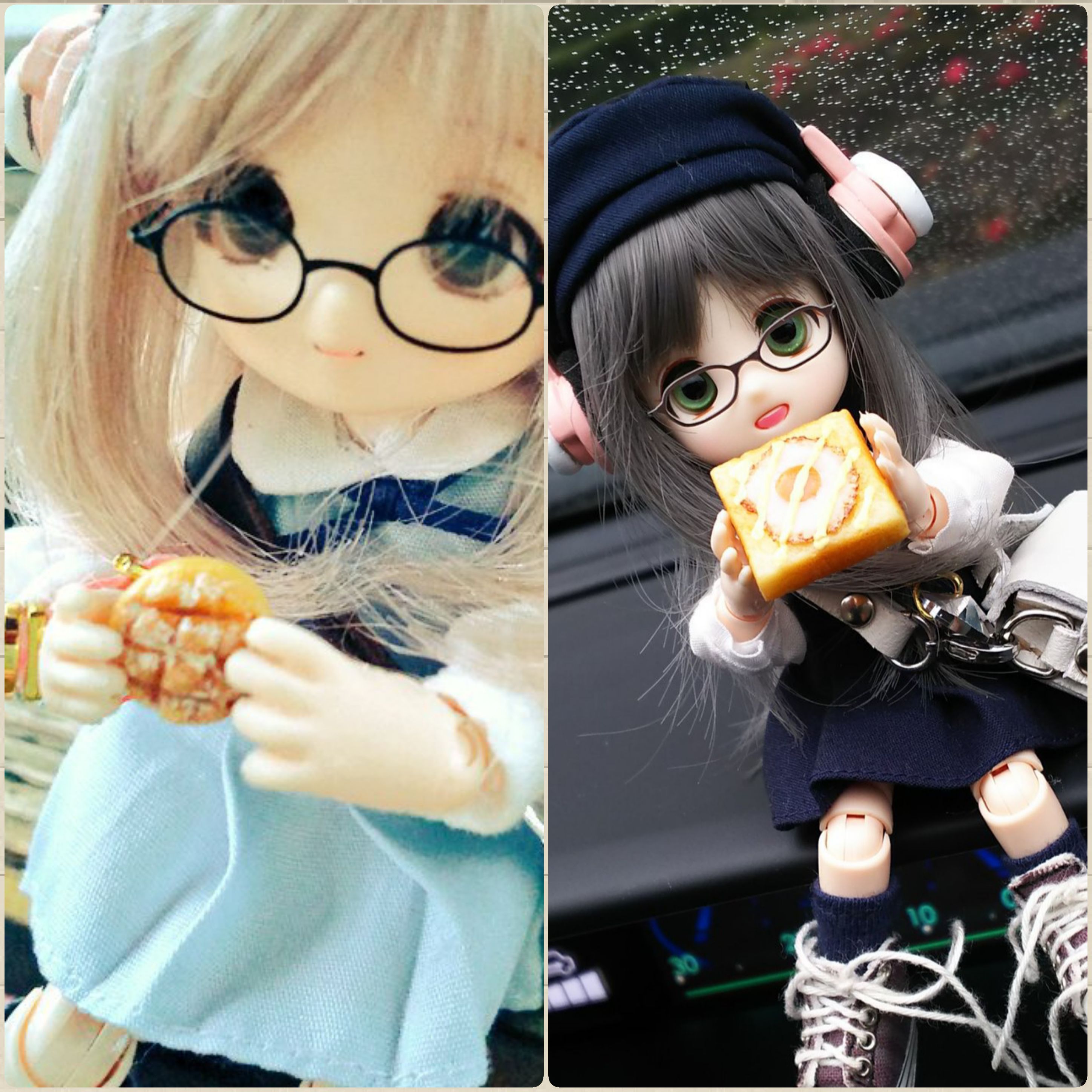 スウィーツドール,あまむす,ドール用品小物,ミニチュアフード,パン