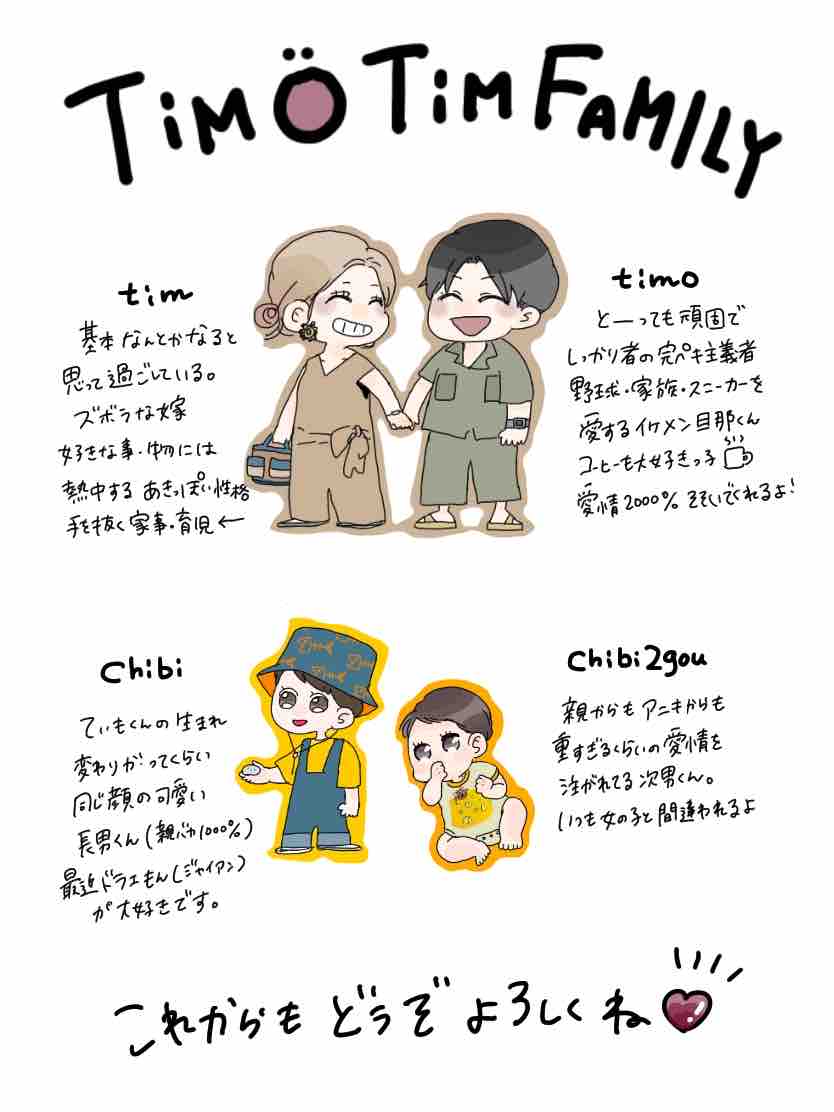 はじめまして Timotim