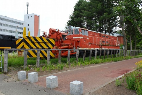 北見市の廃鉄群1　DD14＆キ700