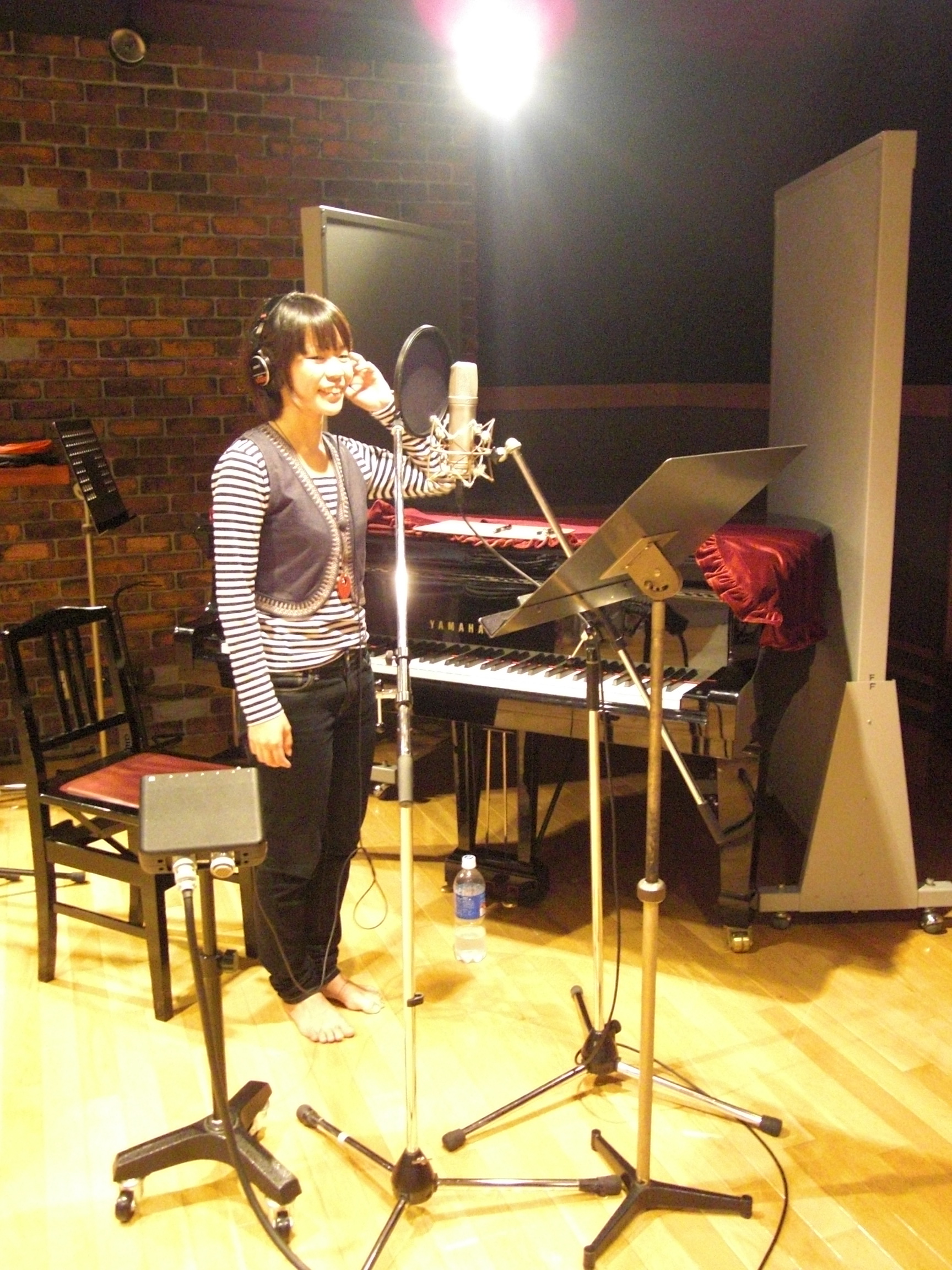 ボーカル録音終了 Tiny Recording Note
