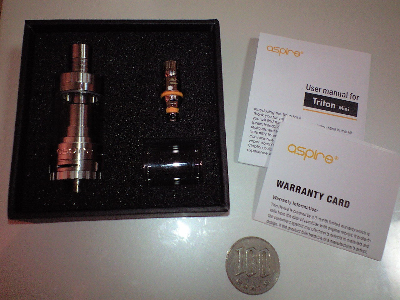 味重視の決定版?】Aspire Triton miniレビューその1 : 電子タバコ初心者のチラシの裏 味重視の決定版?】Aspire Triton miniレビューその1 : 電子タバコ初心者のチラシの裏