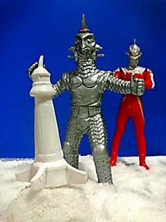 ウルトラコレクションフィギュア　シャドー星人＋カナン星人＋アンヌ隊員 ウルトラコレクションフィギュア ウルトラセブン 桑田二郎マンガ