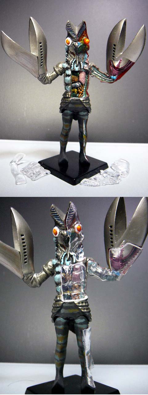 バルタン星人」 ウルトラ怪獣解剖図鑑 : 怪獣フィギュア