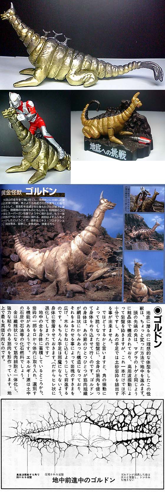 ゴルドン」 HG＆名鑑 : 怪獣フィギュアコレクター日記