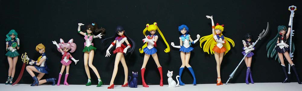 HGIFセーラームーンコレクション」 : 怪獣フィギュアコレクター日記
